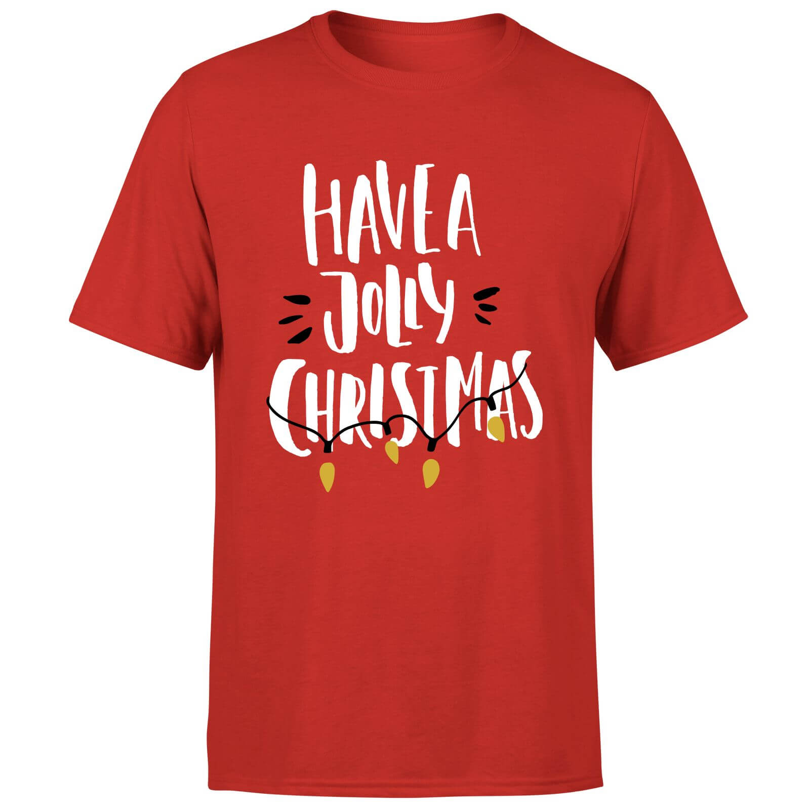 Have a Jolly Christmas T-Shirt - Red - S - Red