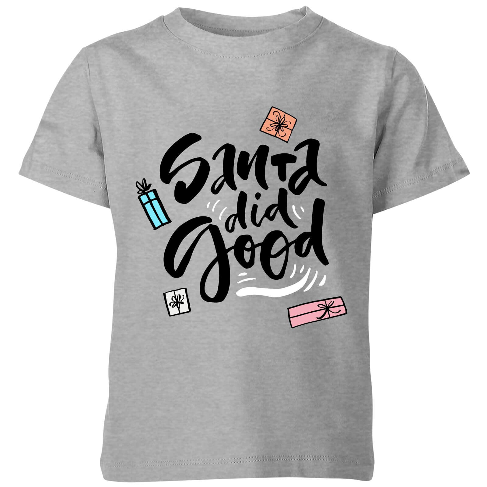 Santa Did Good Kids' T-Shirt - Grey - 3-4 Years - Grey