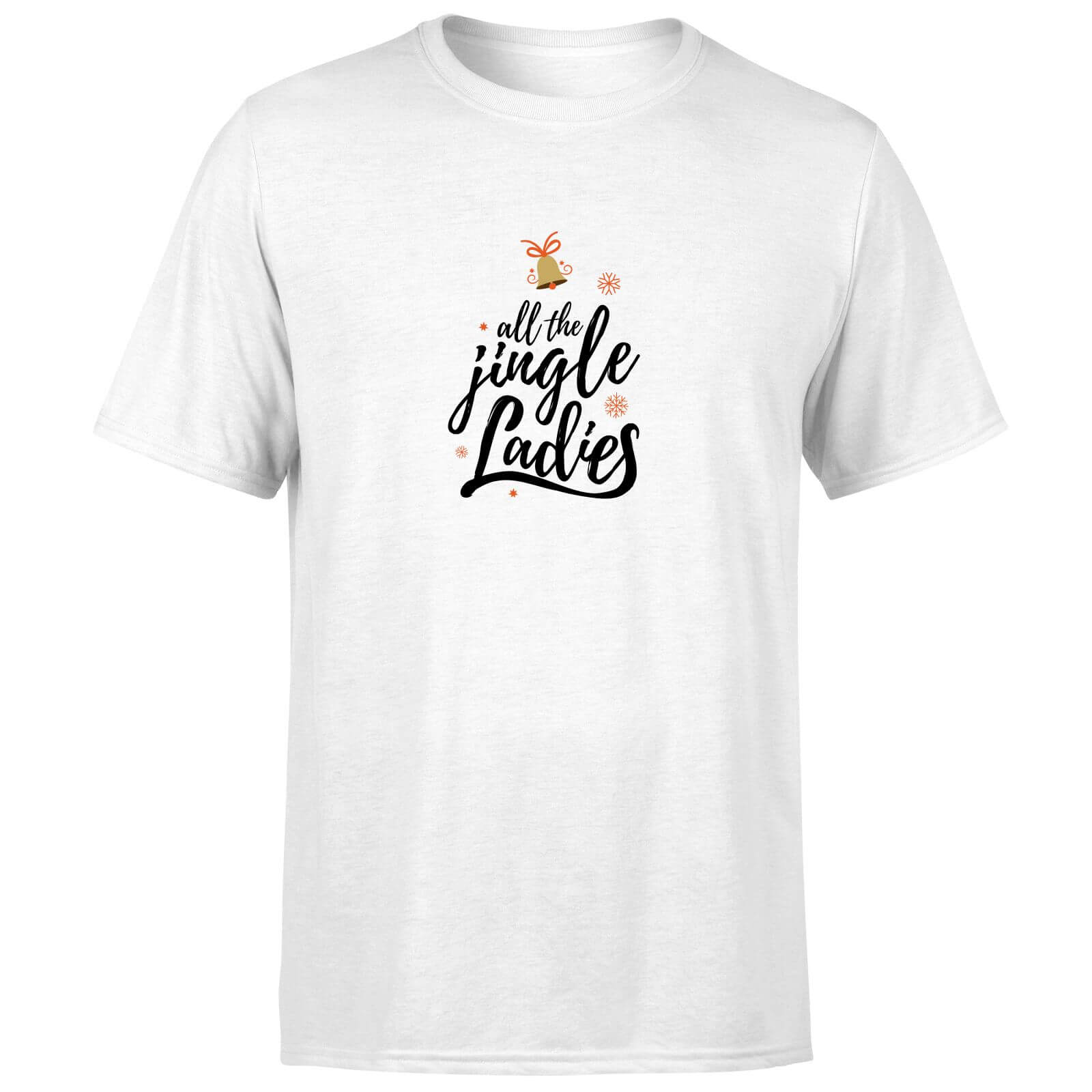 All The Jingle Ladies T-Shirt - White - S - White