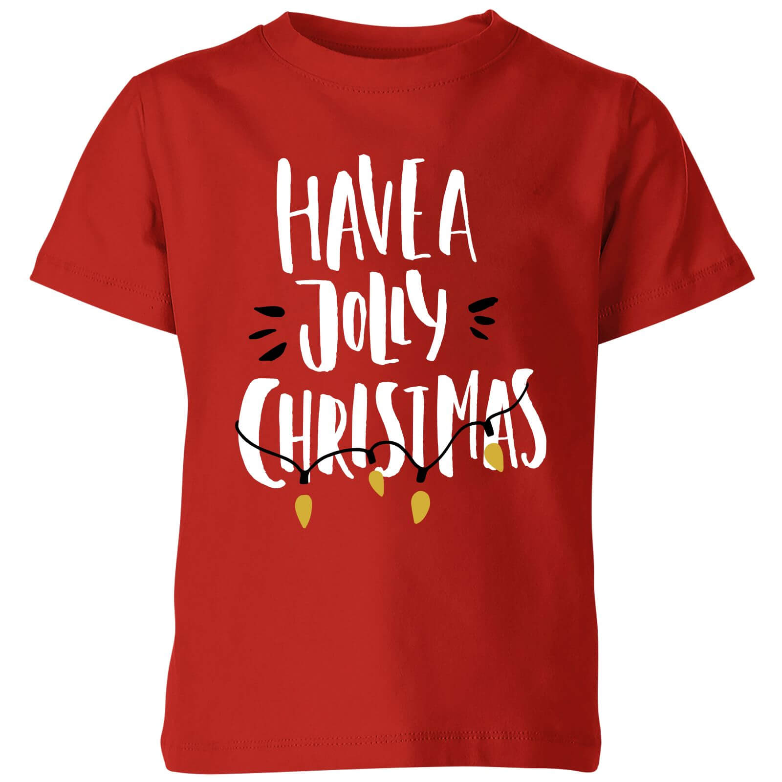Have a Jolly Christmas Kids' T-Shirt - Red - 3-4 Years - Red
