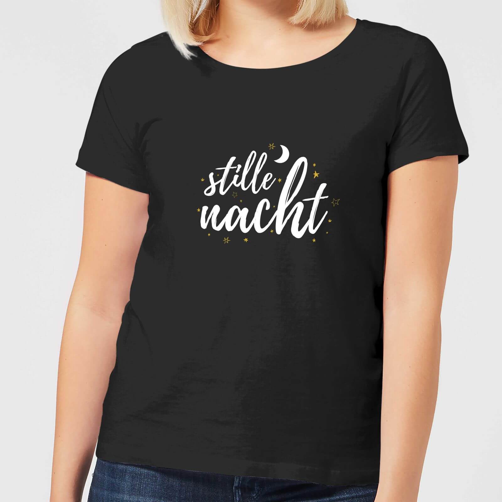 Stille Nacht Women's T-Shirt - Black - 3XL - Black