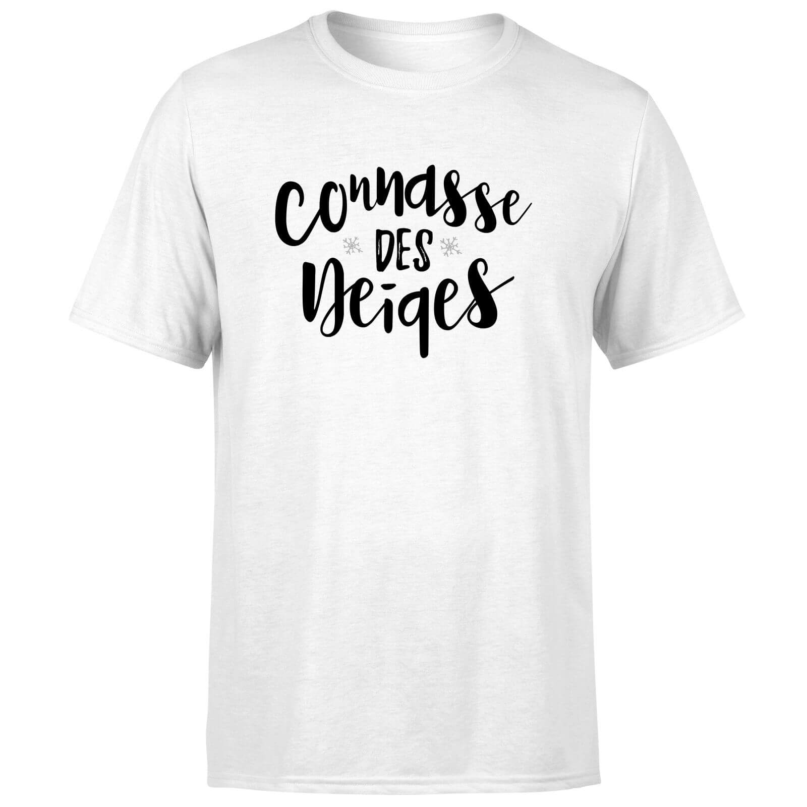 Connasse Des Neiges T-Shirt - White - S - White