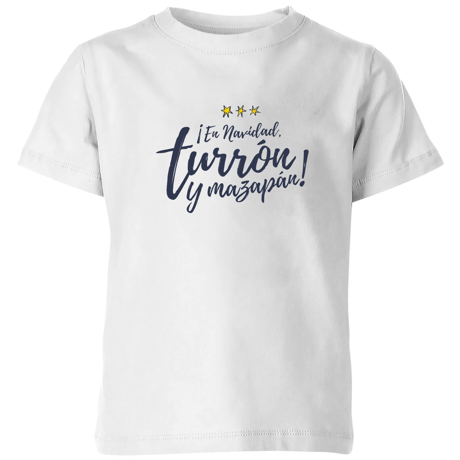 Turron Kids' T-Shirt - White - 3-4 Years - White