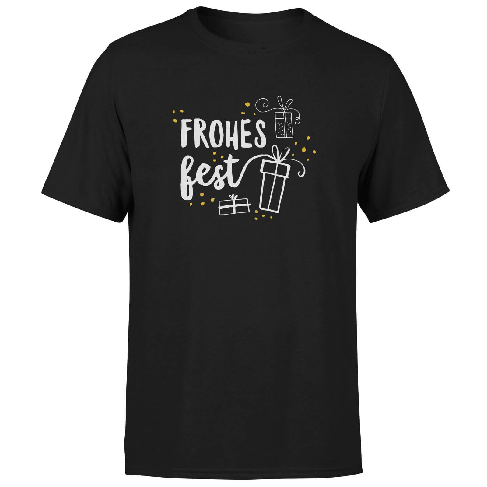 Frohes Fest T-Shirt - Black - XS - Black