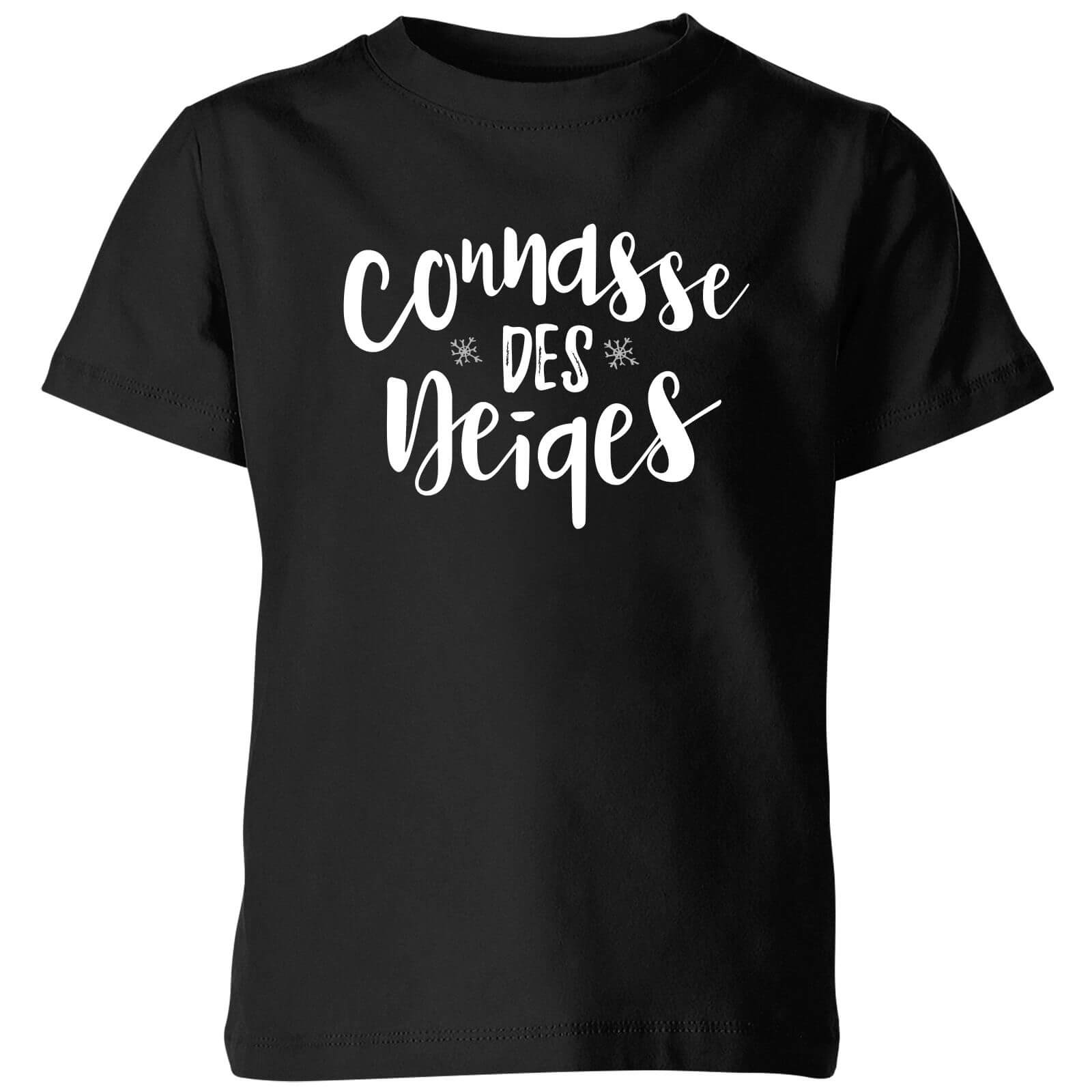 Connasse Des Neiges Kids' T-Shirt - Black - 3-4 Years - Black