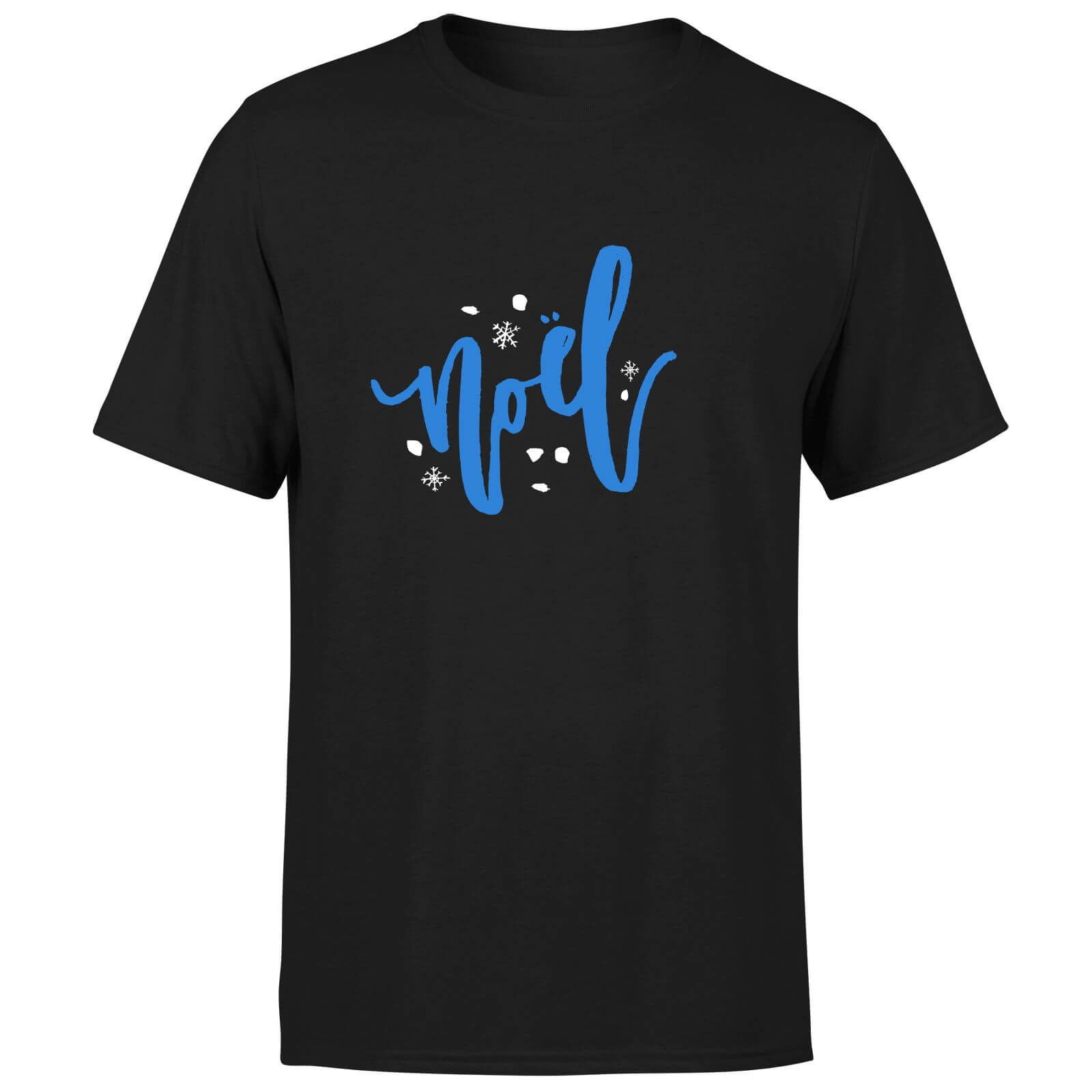 Noel Snowflakes T-Shirt - Black - S - Black