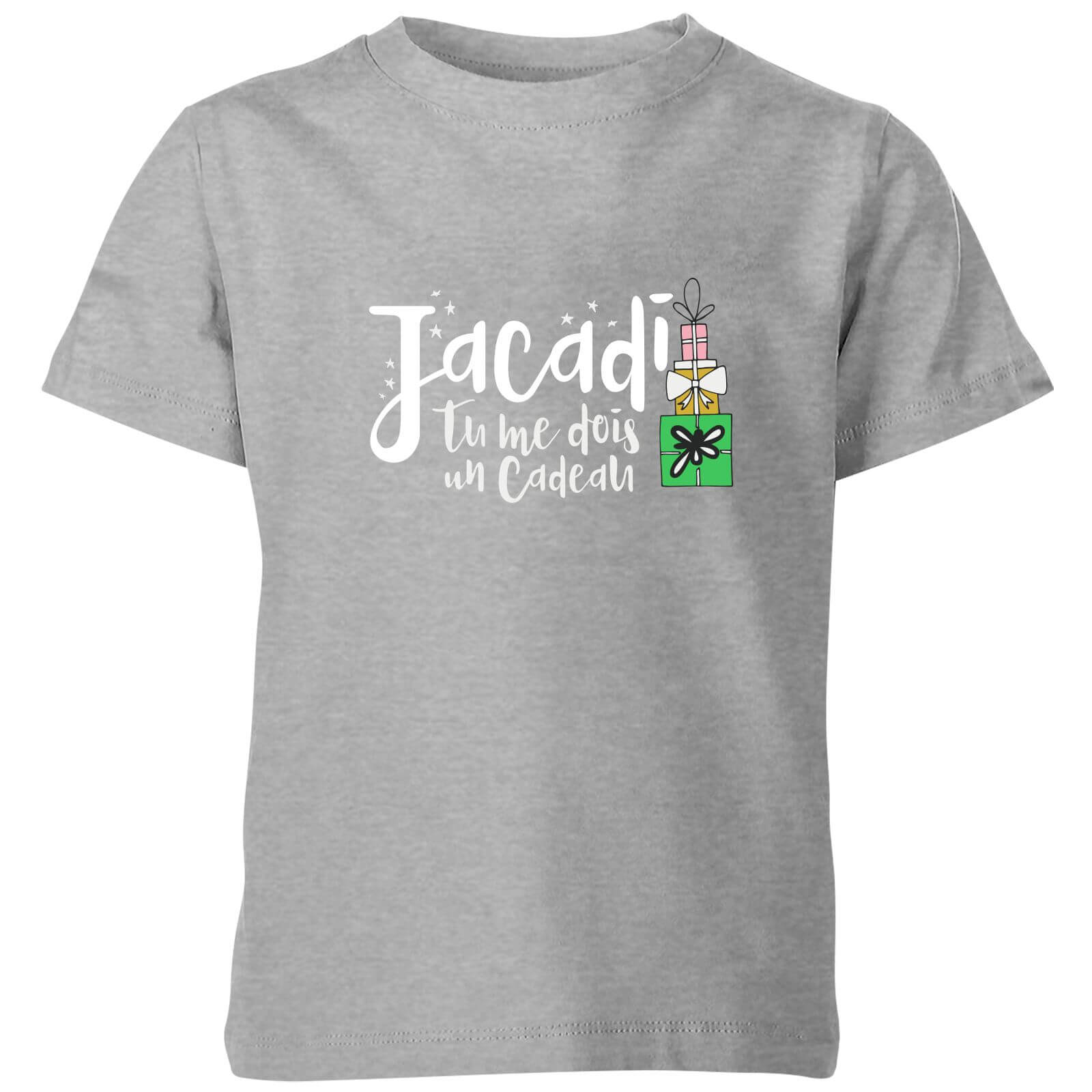 Jacadi Kids' T-Shirt - Grey - 3-4 Years - Grey