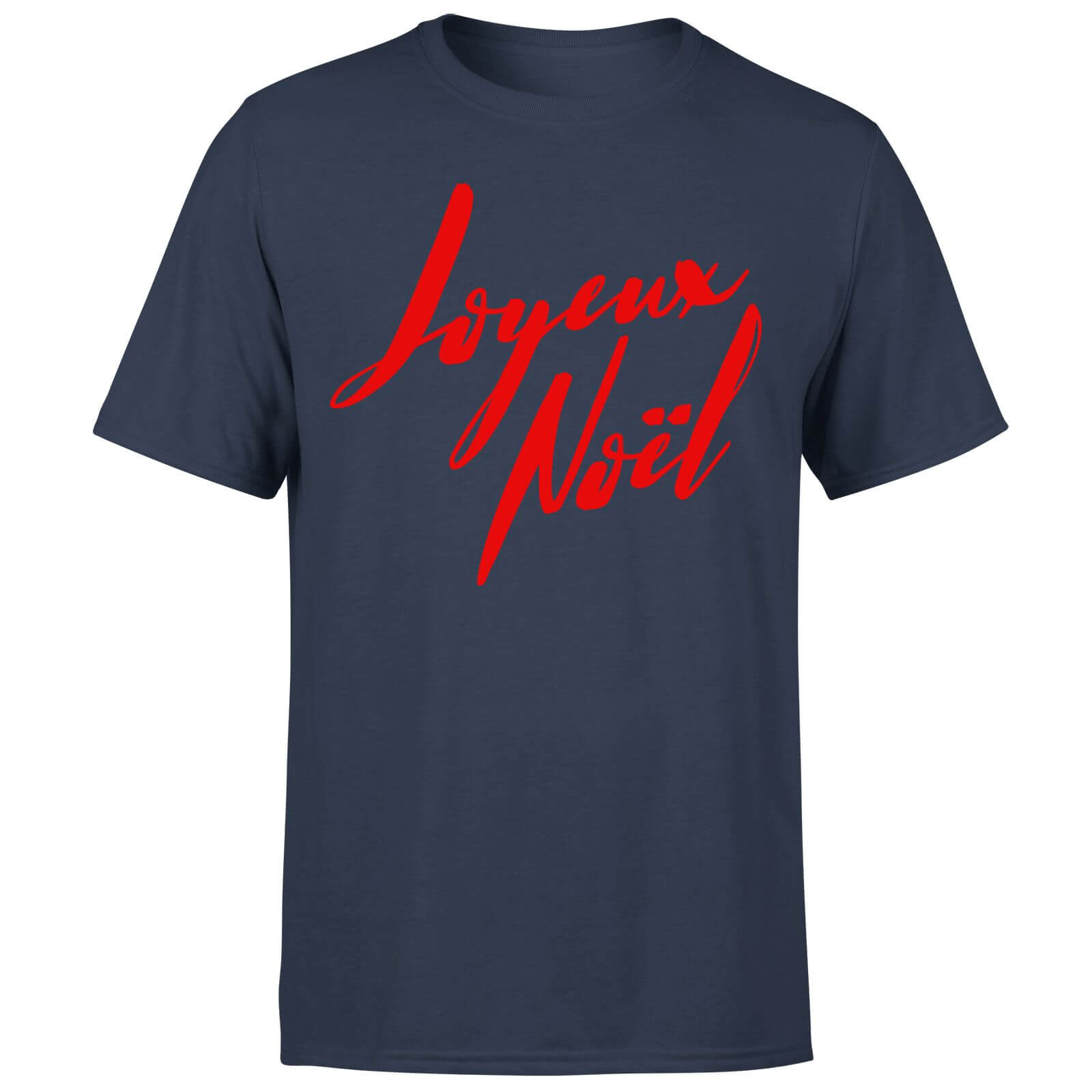 Joyeux Noel Holly Jolly international T-Shirt - Navy - S - Navy