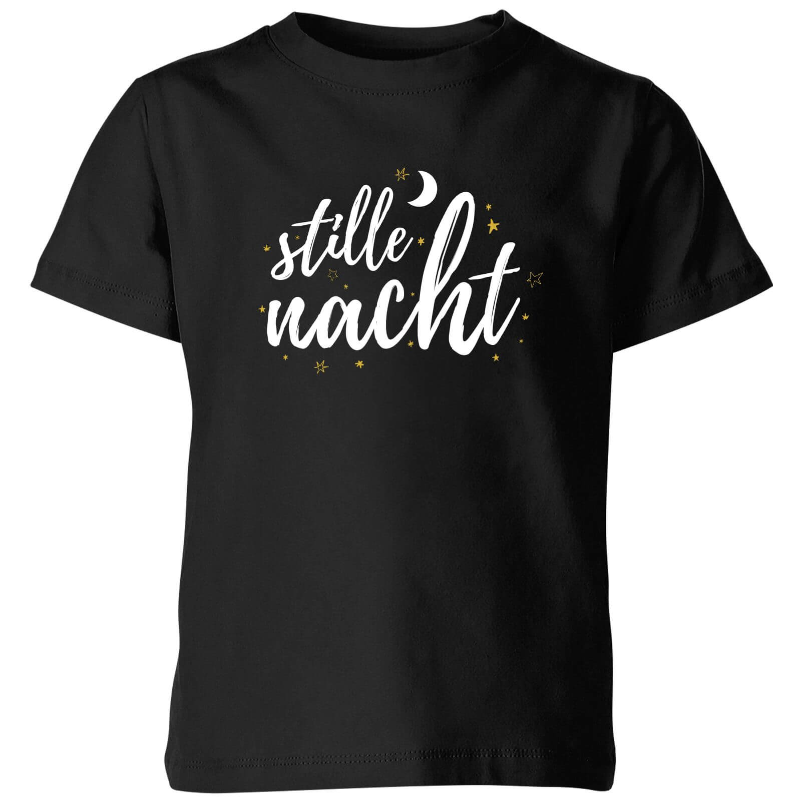 Stille Nacht Kids' T-Shirt - Black - 3-4 Years - Black