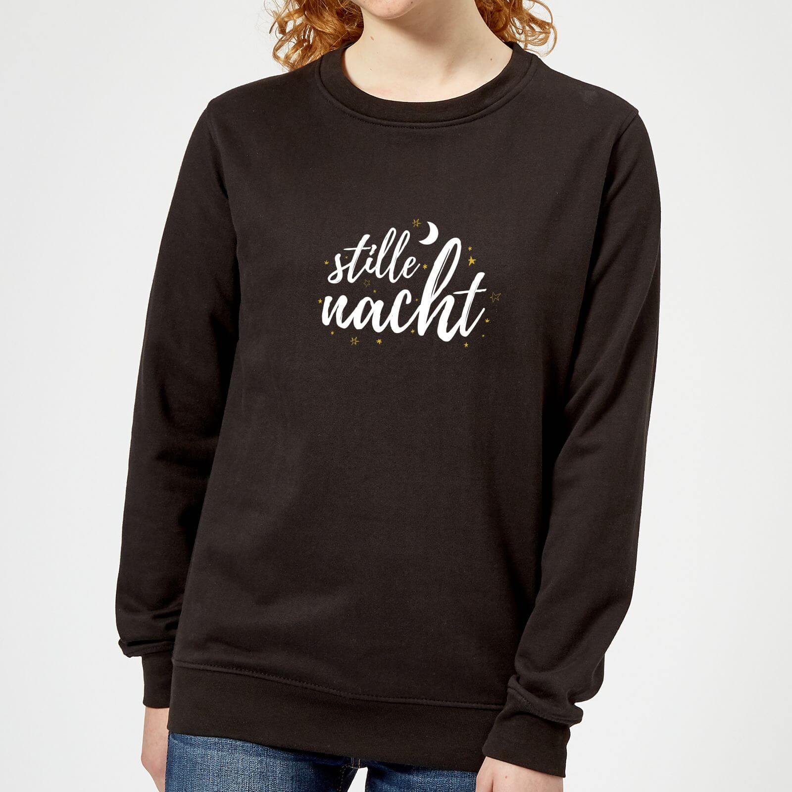 Stille Nacht Women's Sweatshirt - Black - XS - Black