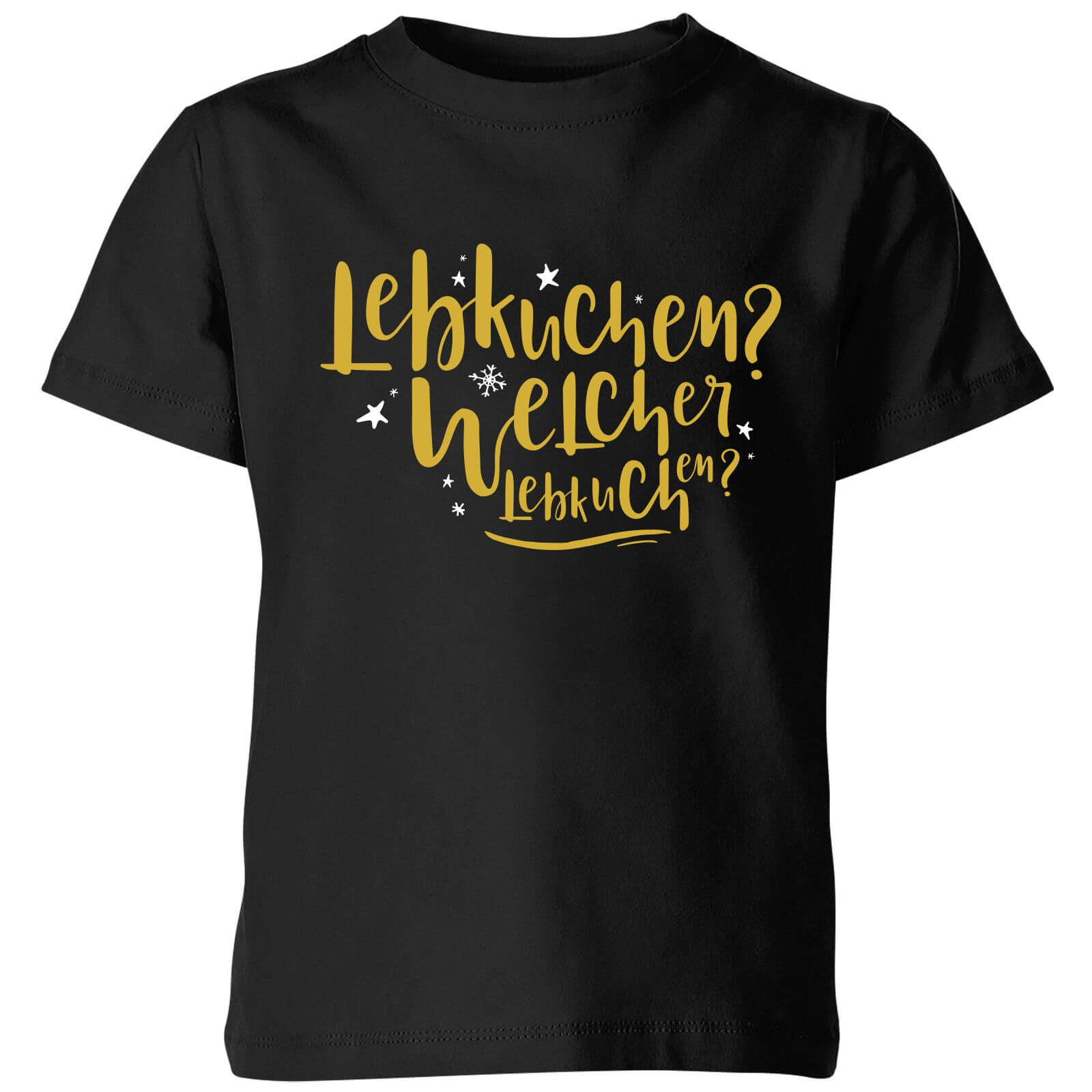 International Lebkiuchen Kids' T-Shirt - Black - 3-4 Years - Black