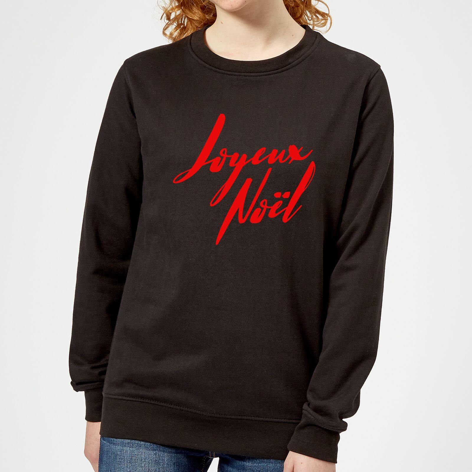 Joyeux Noel Holly Jolly international Women's Sweatshirt - Black - XS - Black