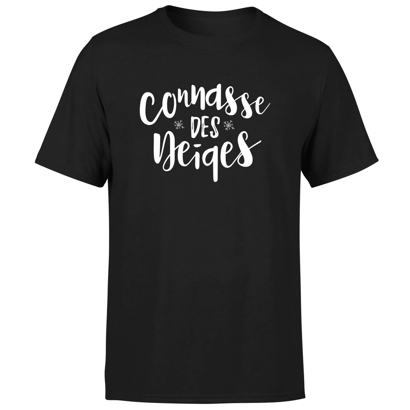 Connasse Des Neiges T-Shirt - Black - S - Black