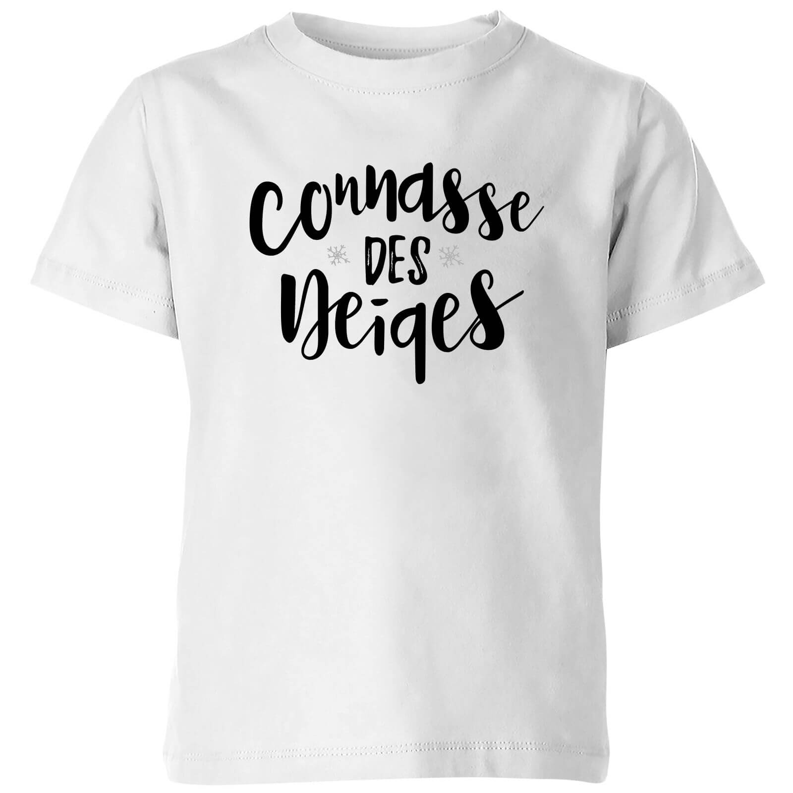 Connasse Des Neiges Kids' T-Shirt - White - 3-4 Years - White