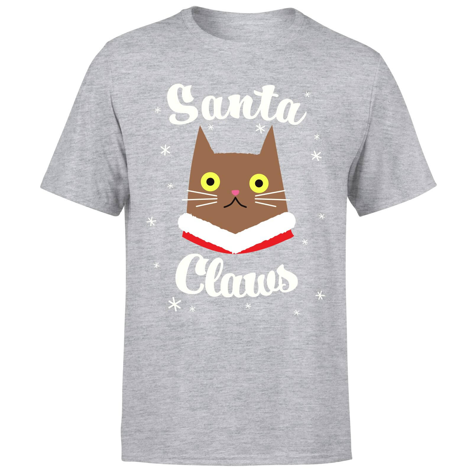 Santa Claws T-Shirt - Grey - 3XL - Grey