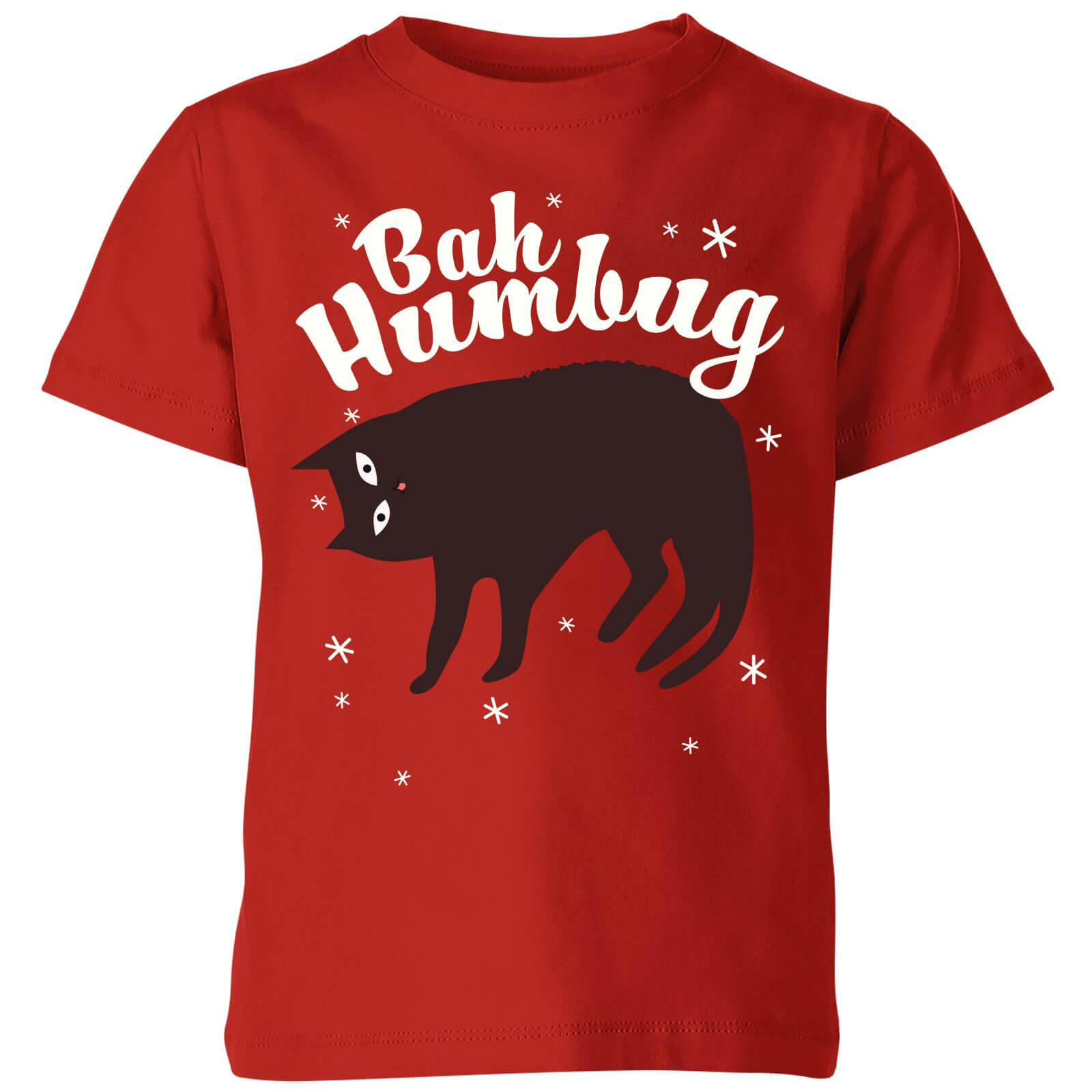 Bah Humbug Kids' T-Shirt - Red - 3-4 Years - Red