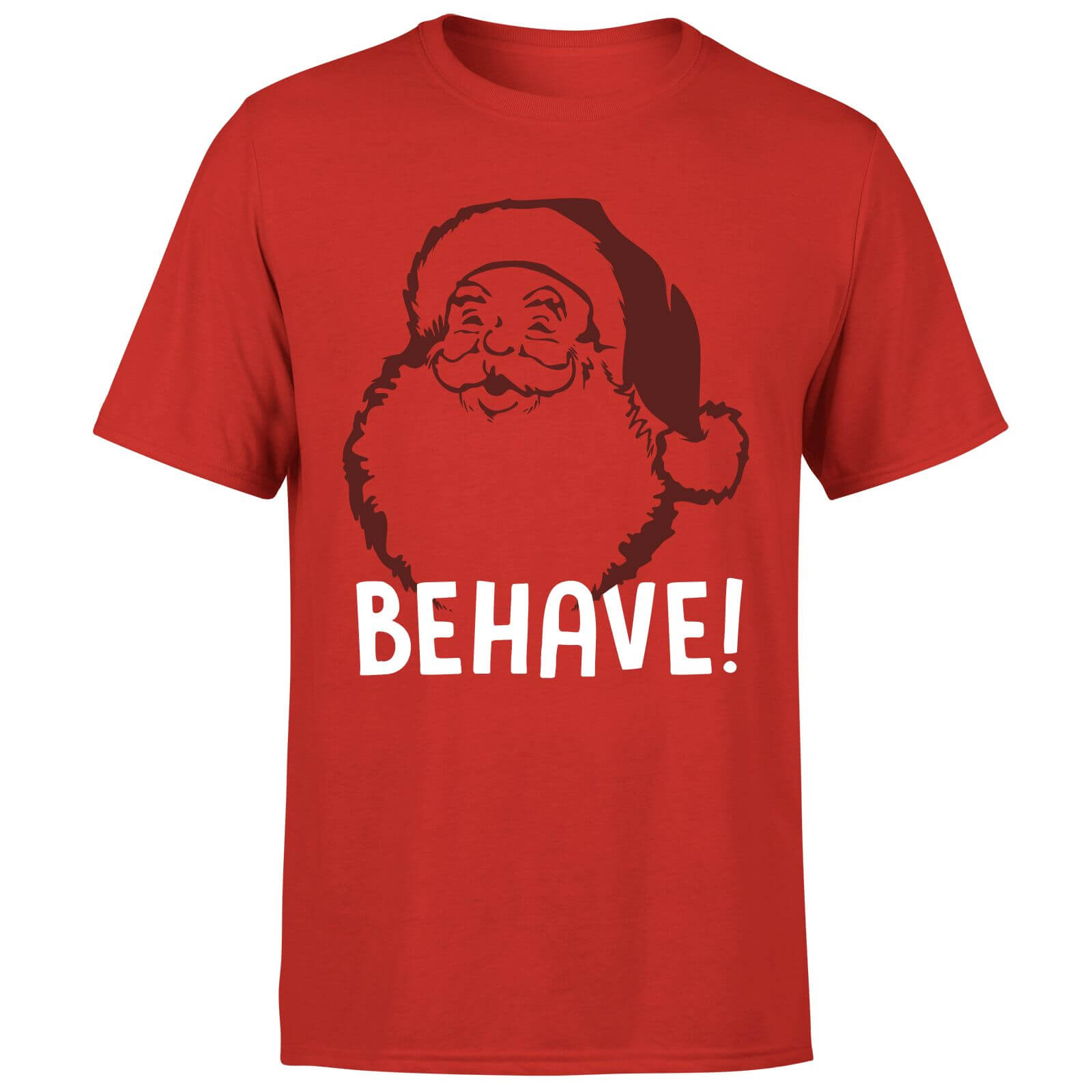 Behave! T-Shirt - Red - S - Red
