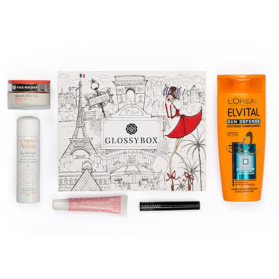GLOSSYBOX Juli 2015 - DE
