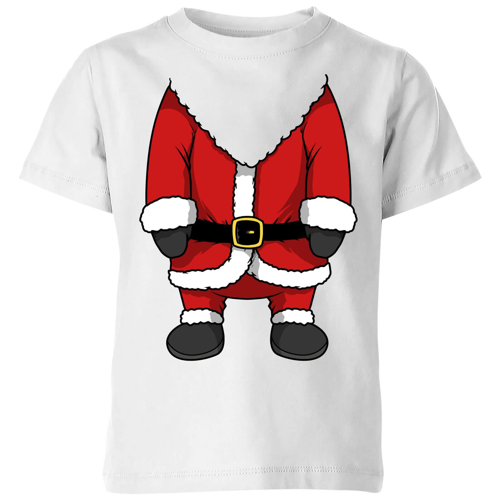 Santa Kids' T-Shirt - White - 5-6 Years - White