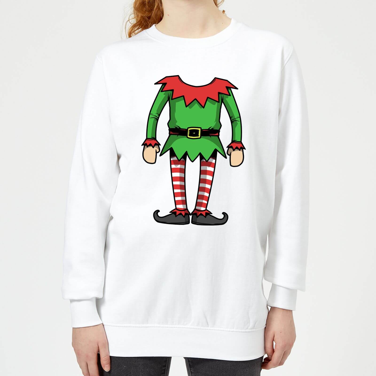 Elf Women's Sweatshirt - White - XS - White