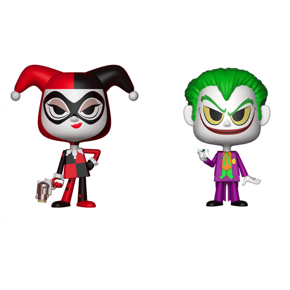 Harley Quinn and The Joker Funko Vynl.