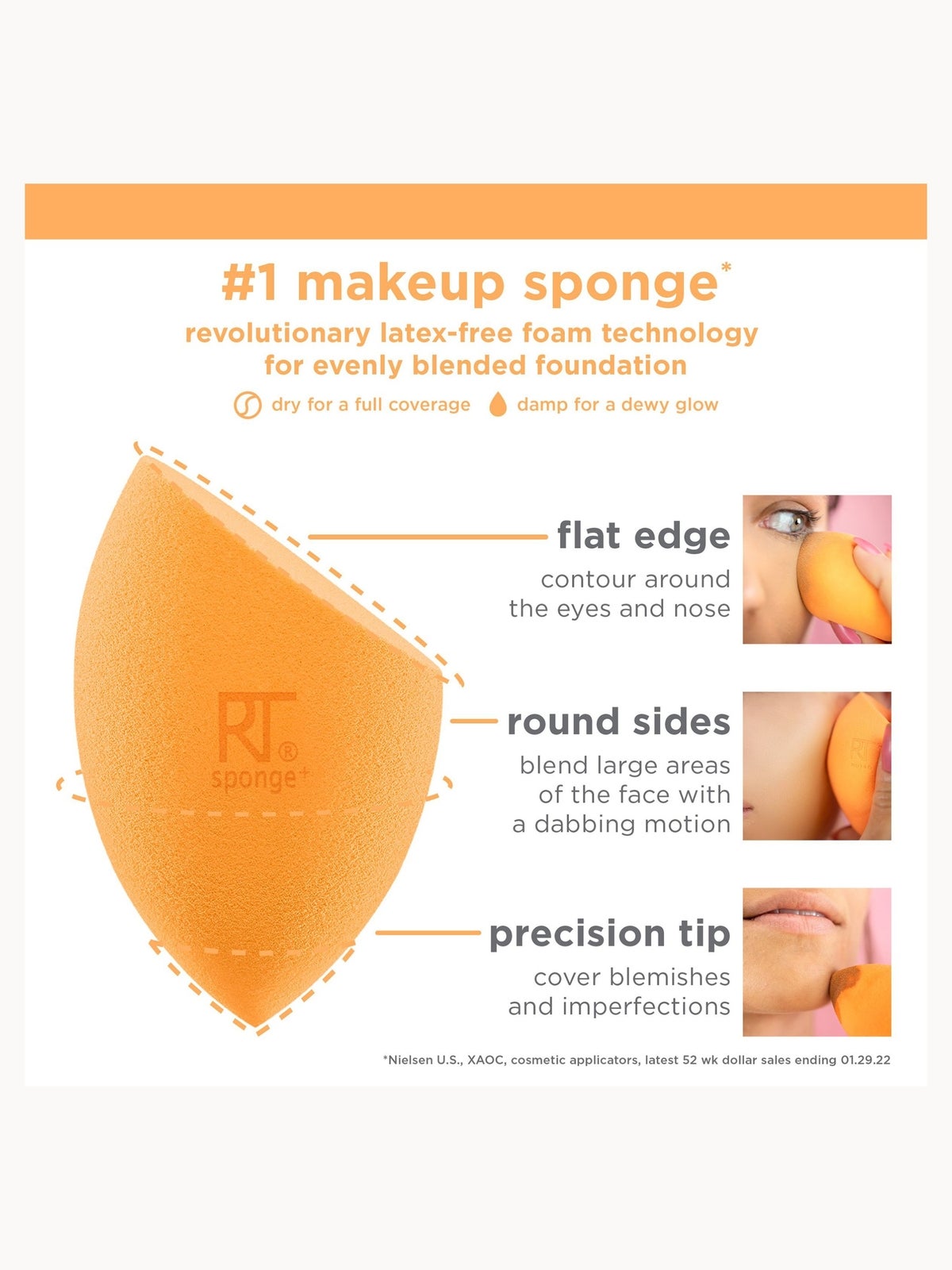 Real Techniques Miracle Complexion Sponge and Case 4