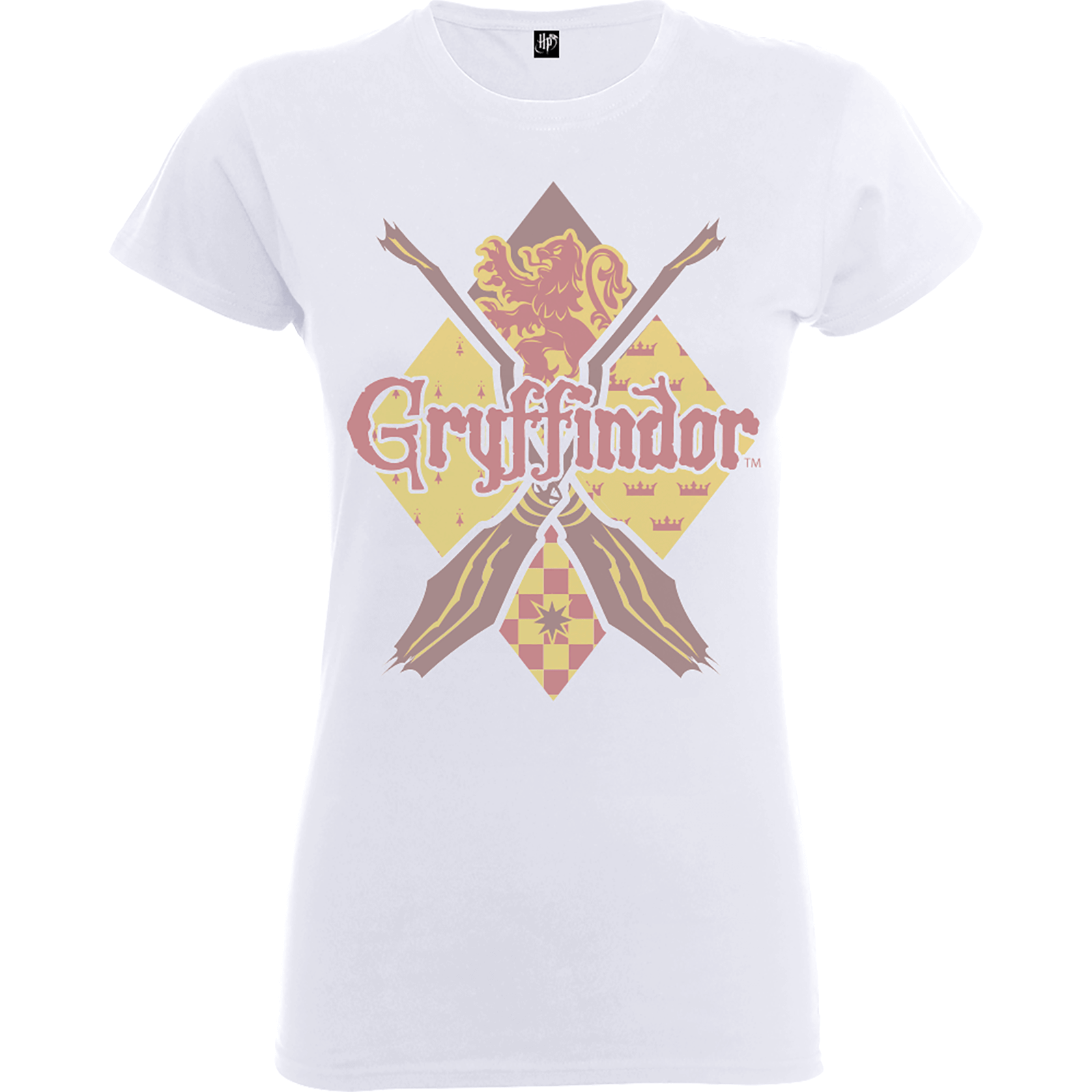 

T-Shirt Harry Potter Grifondoro White - Donna - M