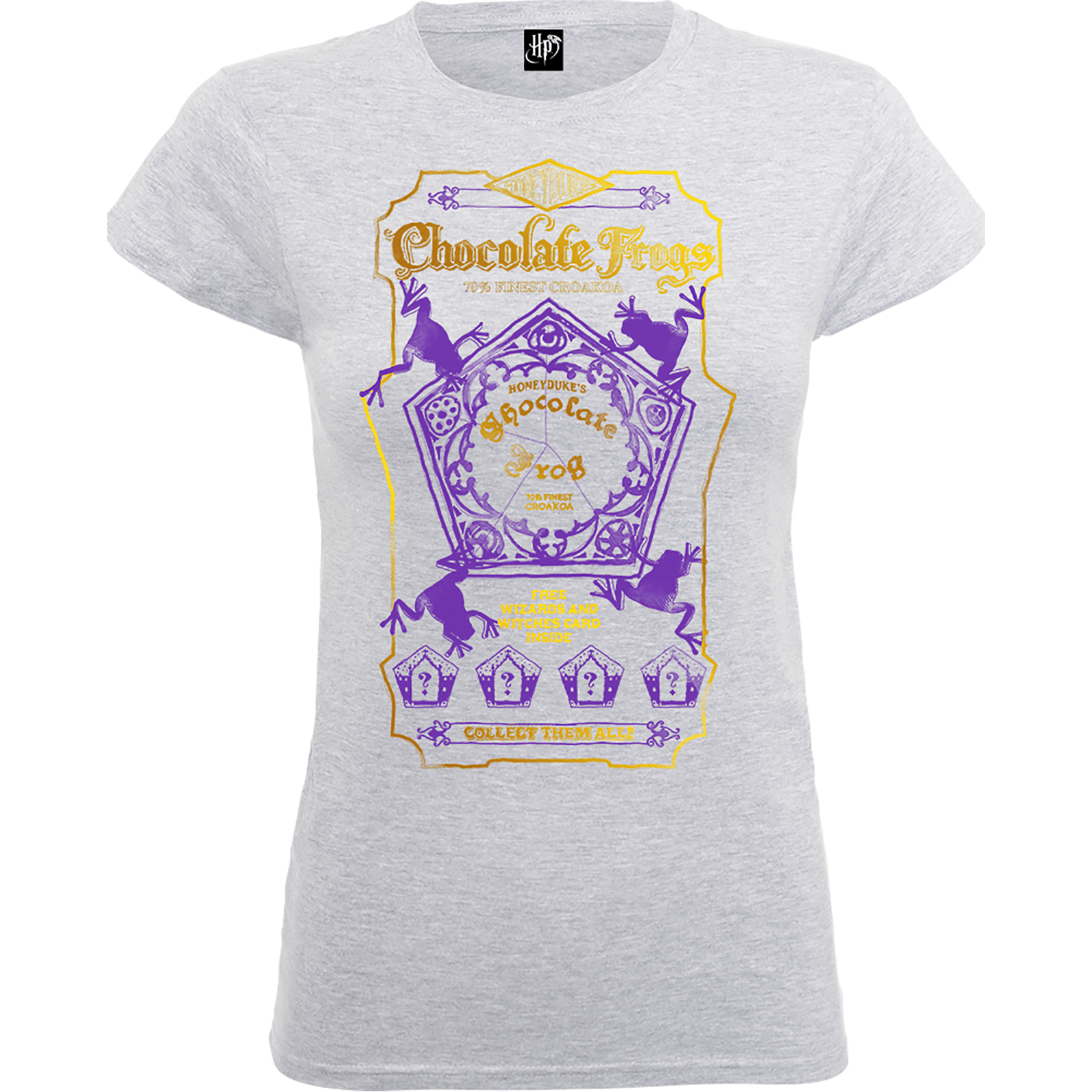 Harry Potter Honeydukes Chocolate Frogs Frauen T-Shirt - Grau - S