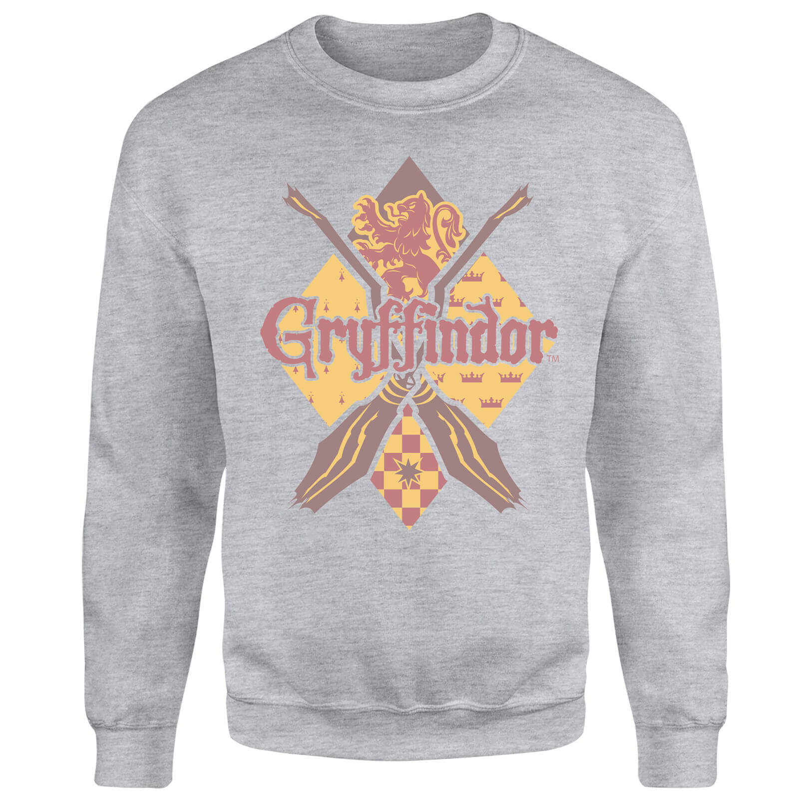 Felpa Harry Potter Grifondoro Grey - XXL
