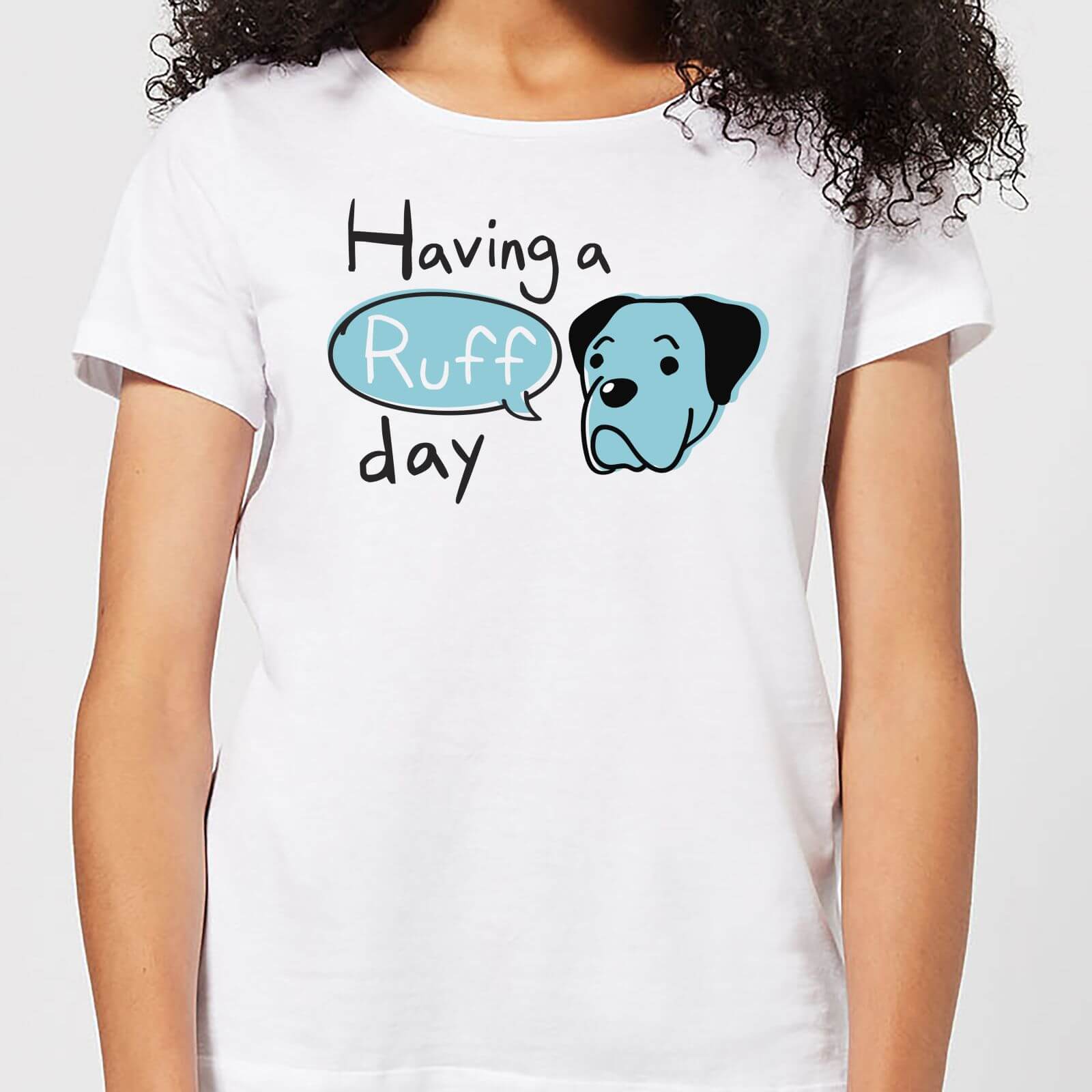 Having A Ruff Day Women's T-Shirt - White - 3XL - Blanc