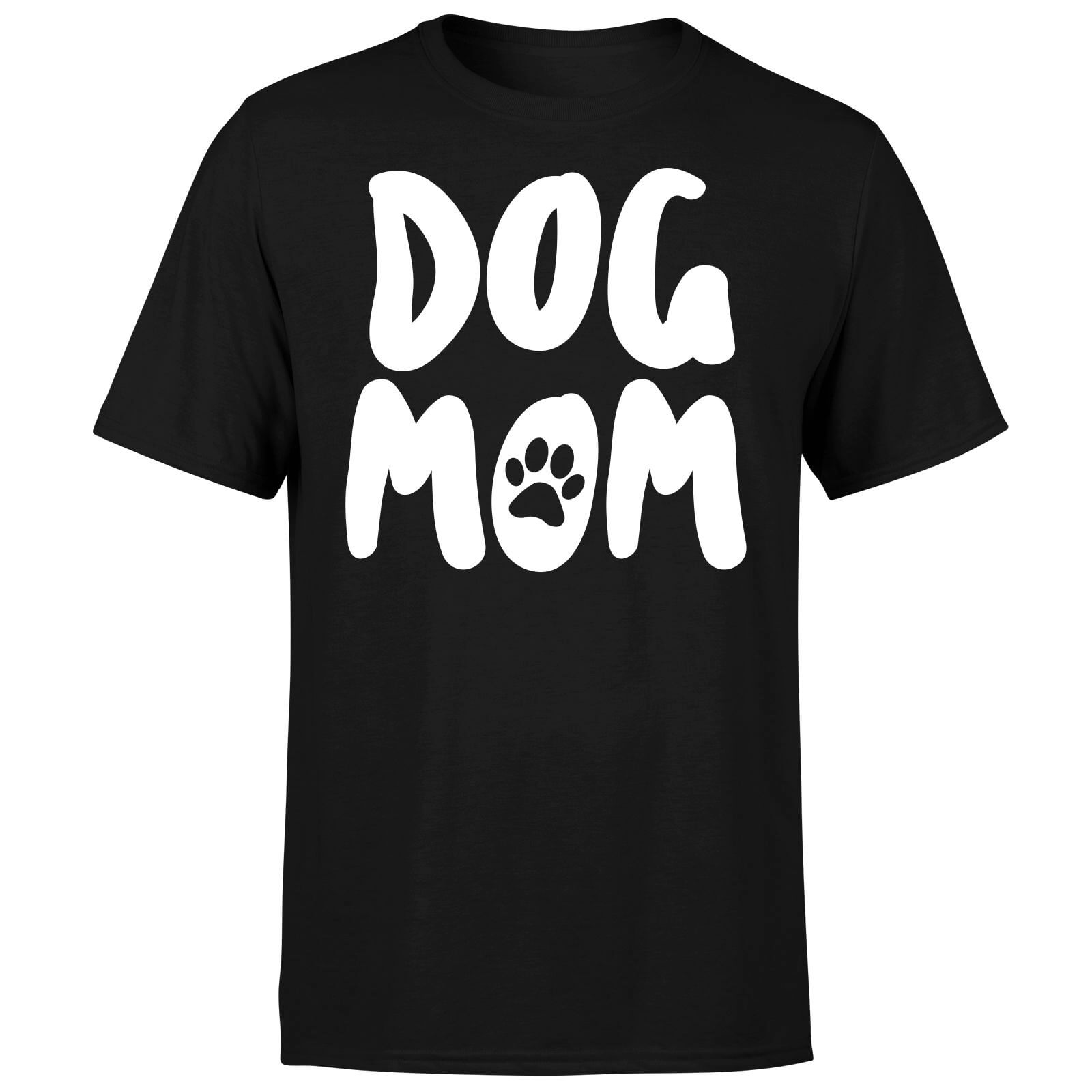 Dog Mom T-Shirt - Black - S - Black