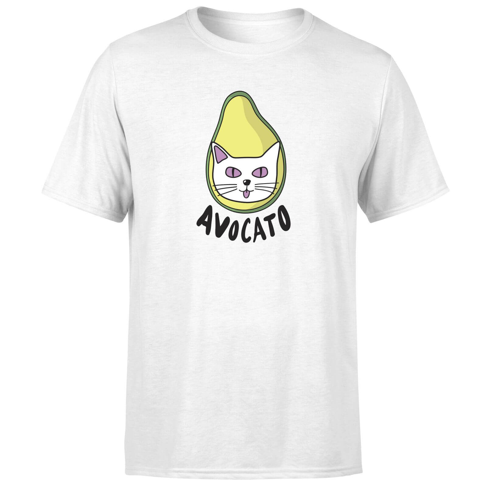 Avocato T-Shirt - White - 4XL - White