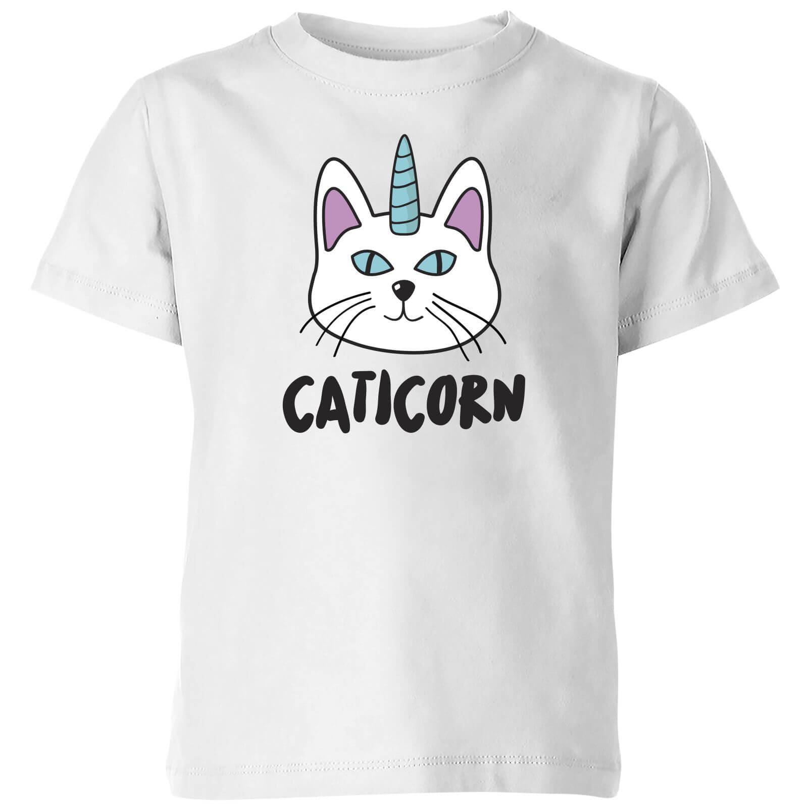 My Little Rascal Caticorn Kids' T-Shirt - White - 3-4 Years - White