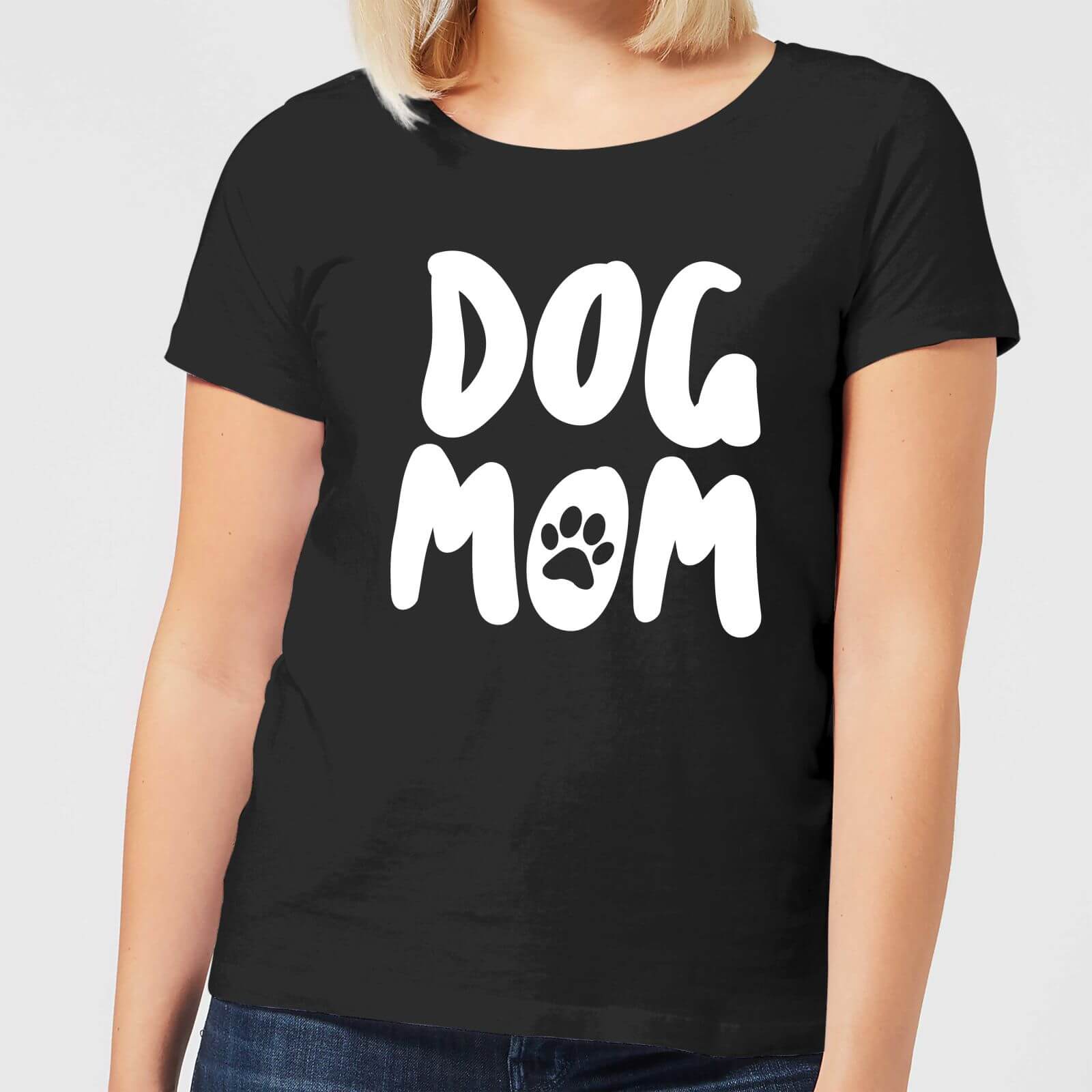 Dog Mom Women's T-Shirt - Black - 3XL - Black