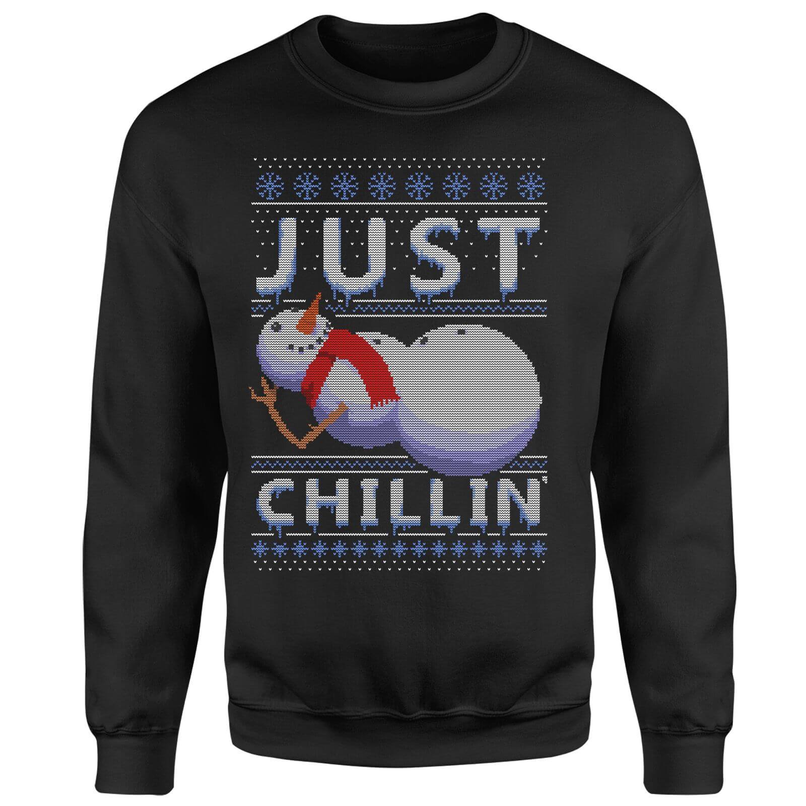 Just Chillin Sweatshirt - Black - S