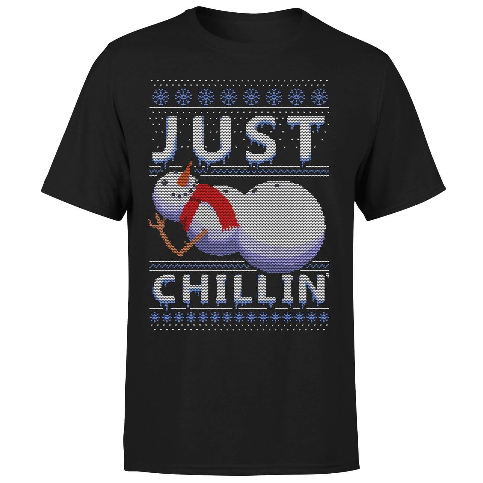 Just Chillin T-Shirt - Black - S - Black