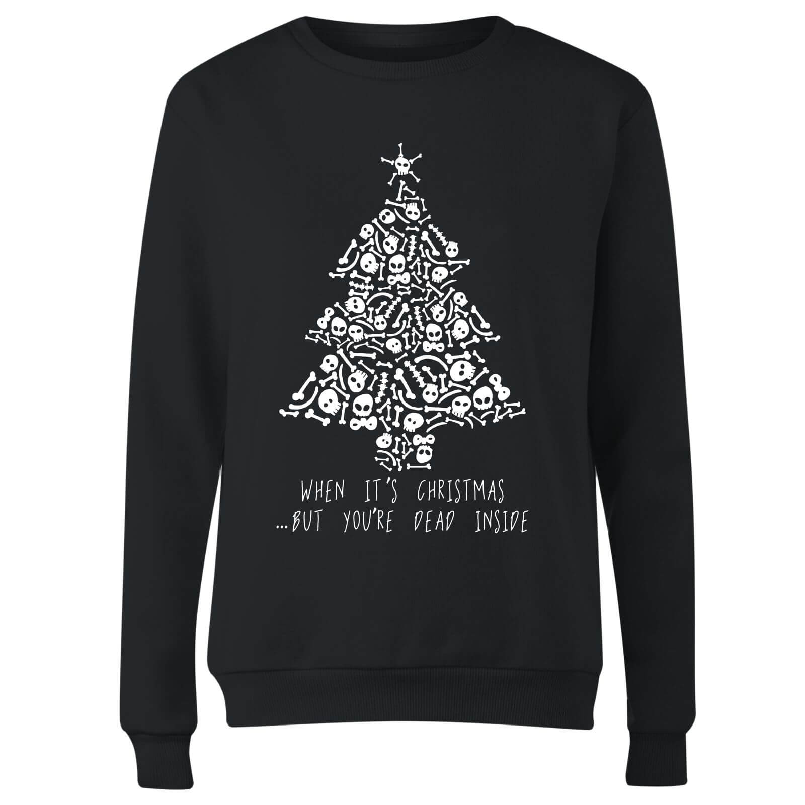 Dead Inside Women's Sweatshirt - Black - S