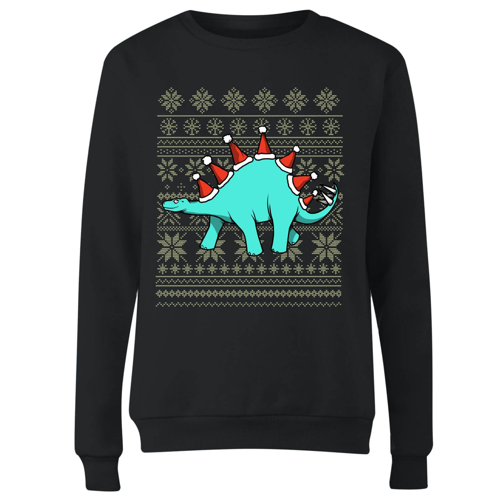 Stegosantahats Women's Sweatshirt - Black - S - Black