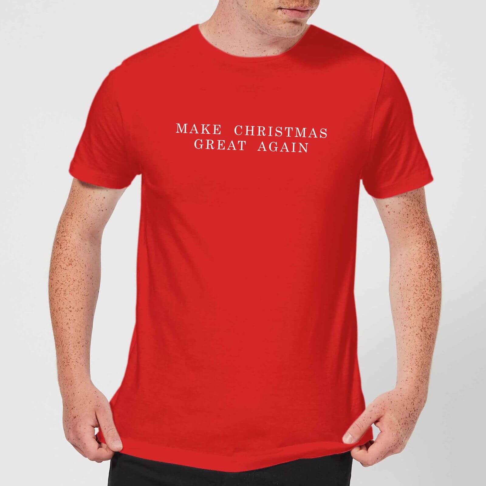 Make Christmas Great Again T-Shirt - Red - M