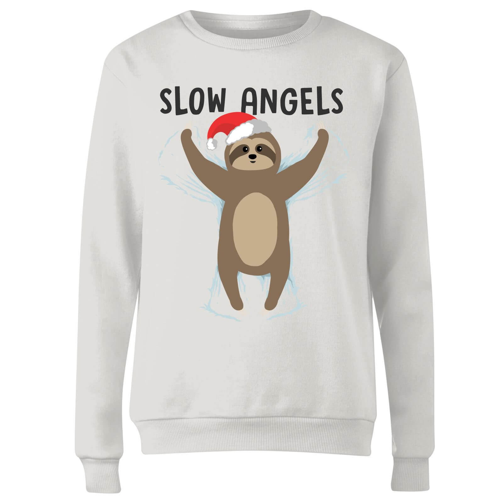 Slow Angels Women's Sweatshirt - White - S