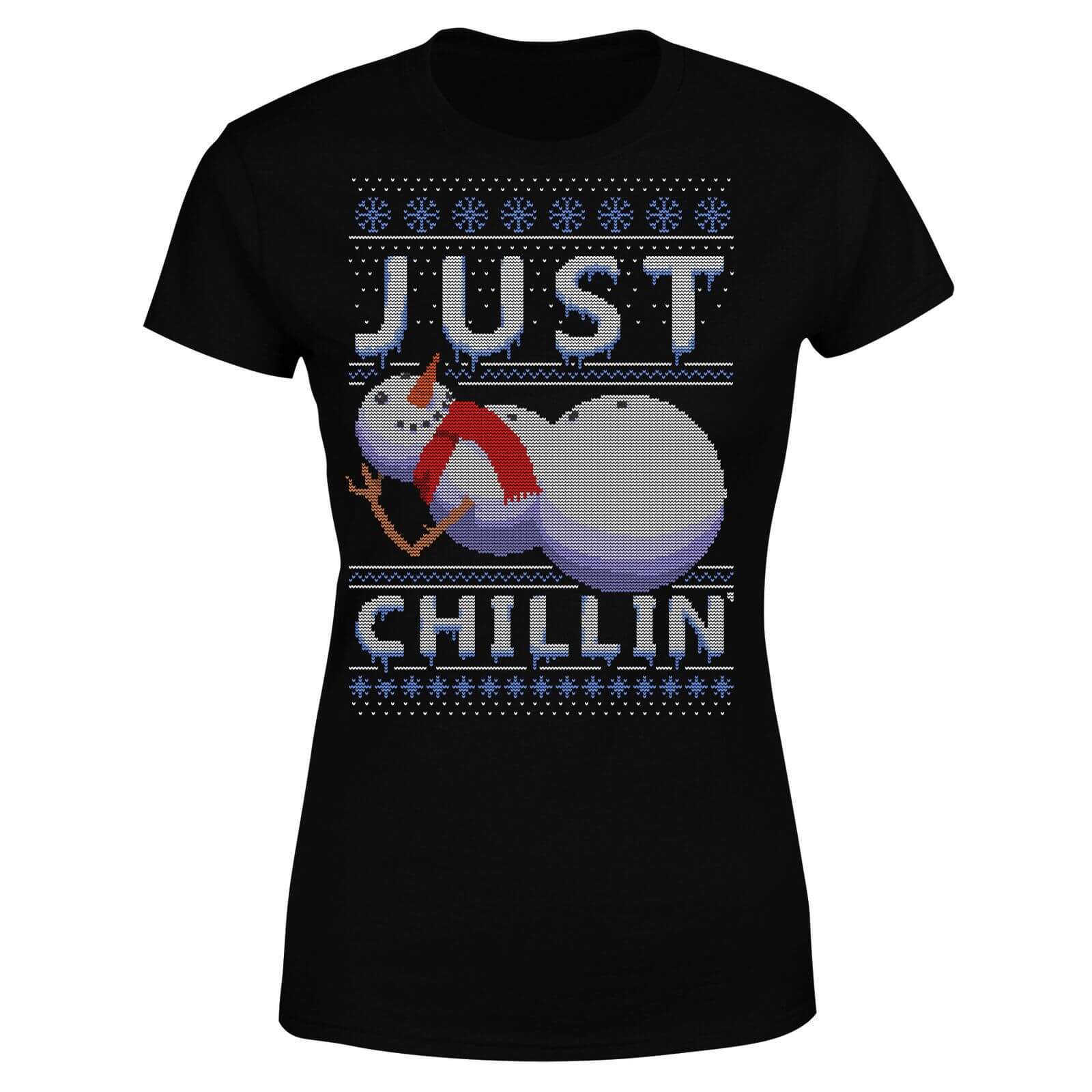 Just Chillin Women's T-Shirt - Black - S - Black