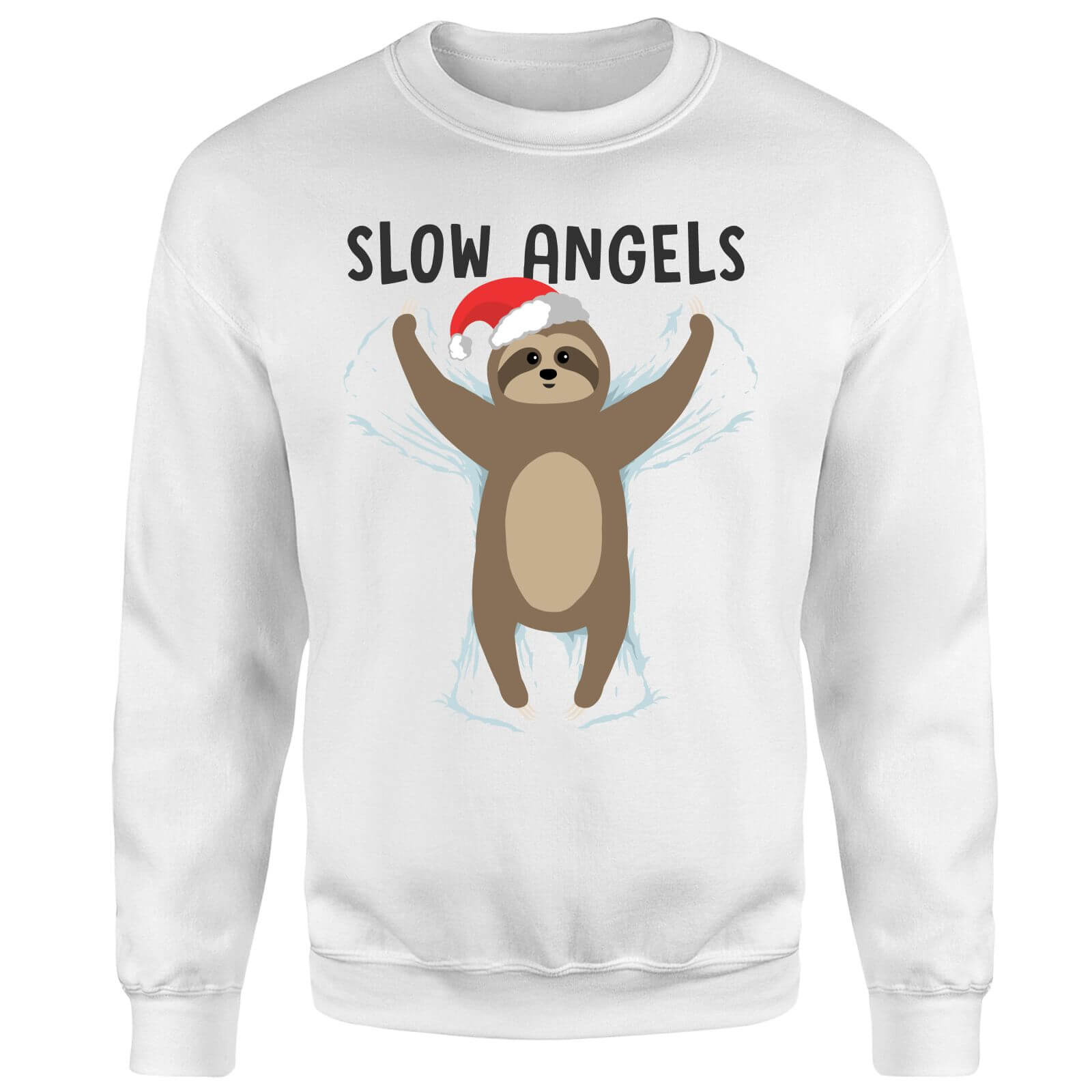 Slow Angels Sweatshirt - White - S - White
