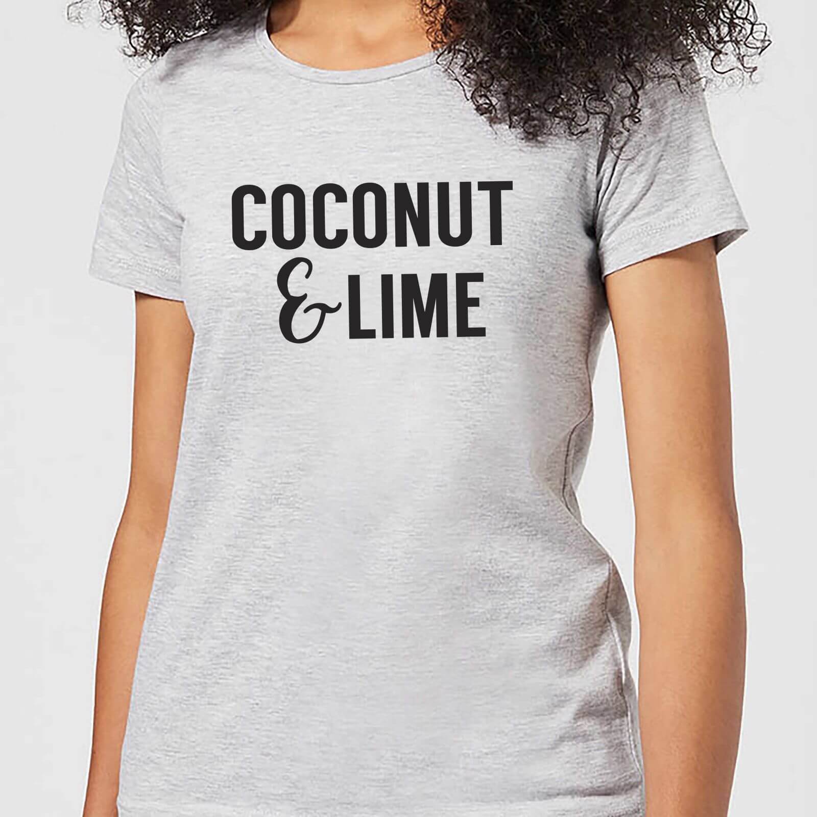 Coconut and Lime Women's T-Shirt - Grey - 4XL - Grey