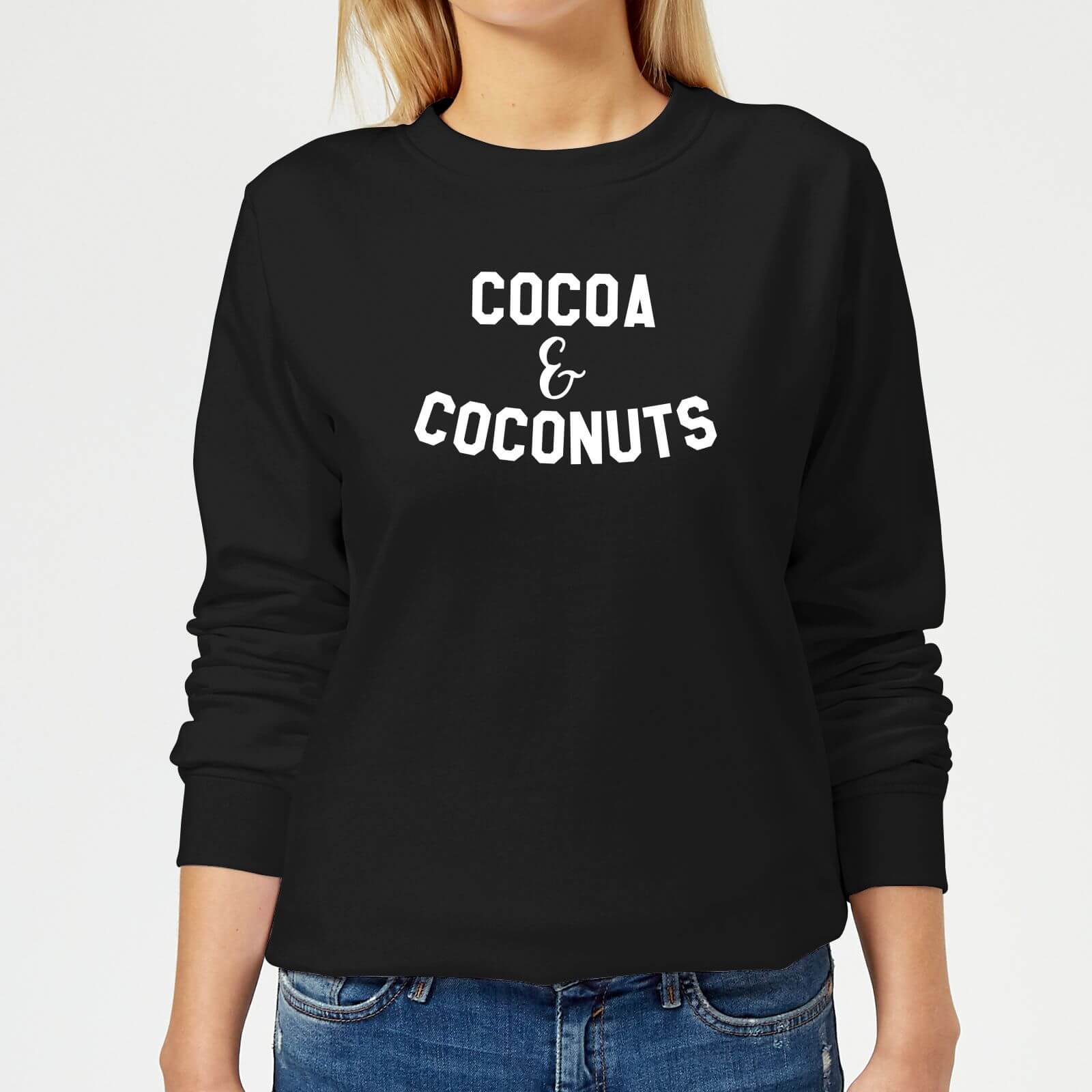 Cocoa and Coconuts Women's Sweatshirt - Black - 5XL - Black