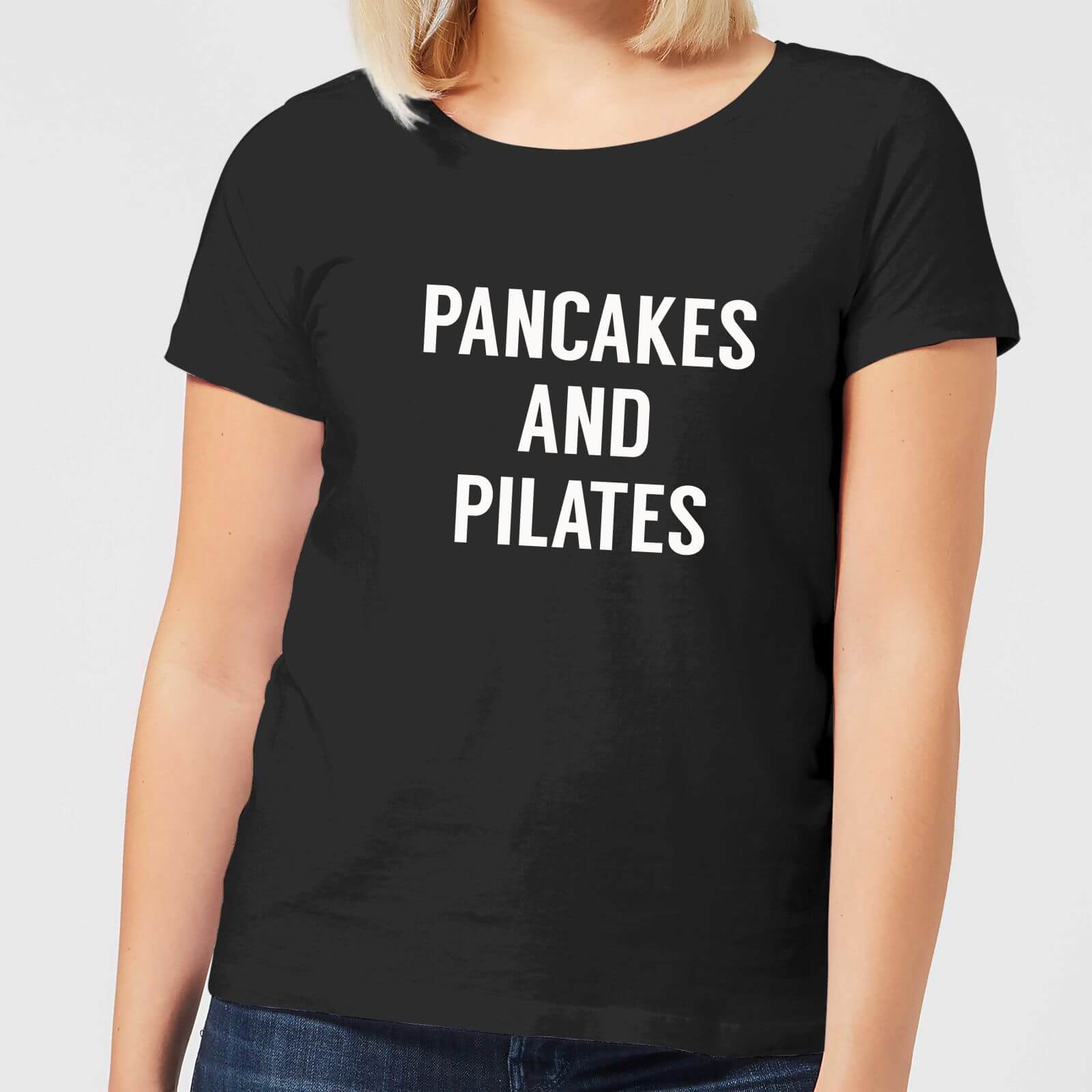 Pancakes and Pilates Women's T-Shirt - Black - 3XL - Black