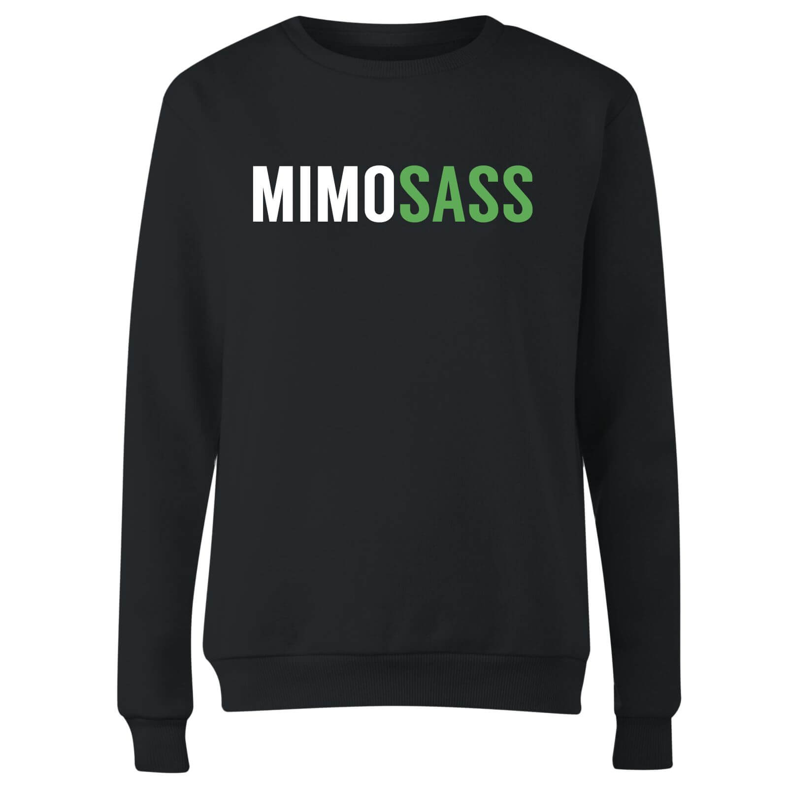 Mimsass Women's Sweatshirt - Black - 5XL - Black