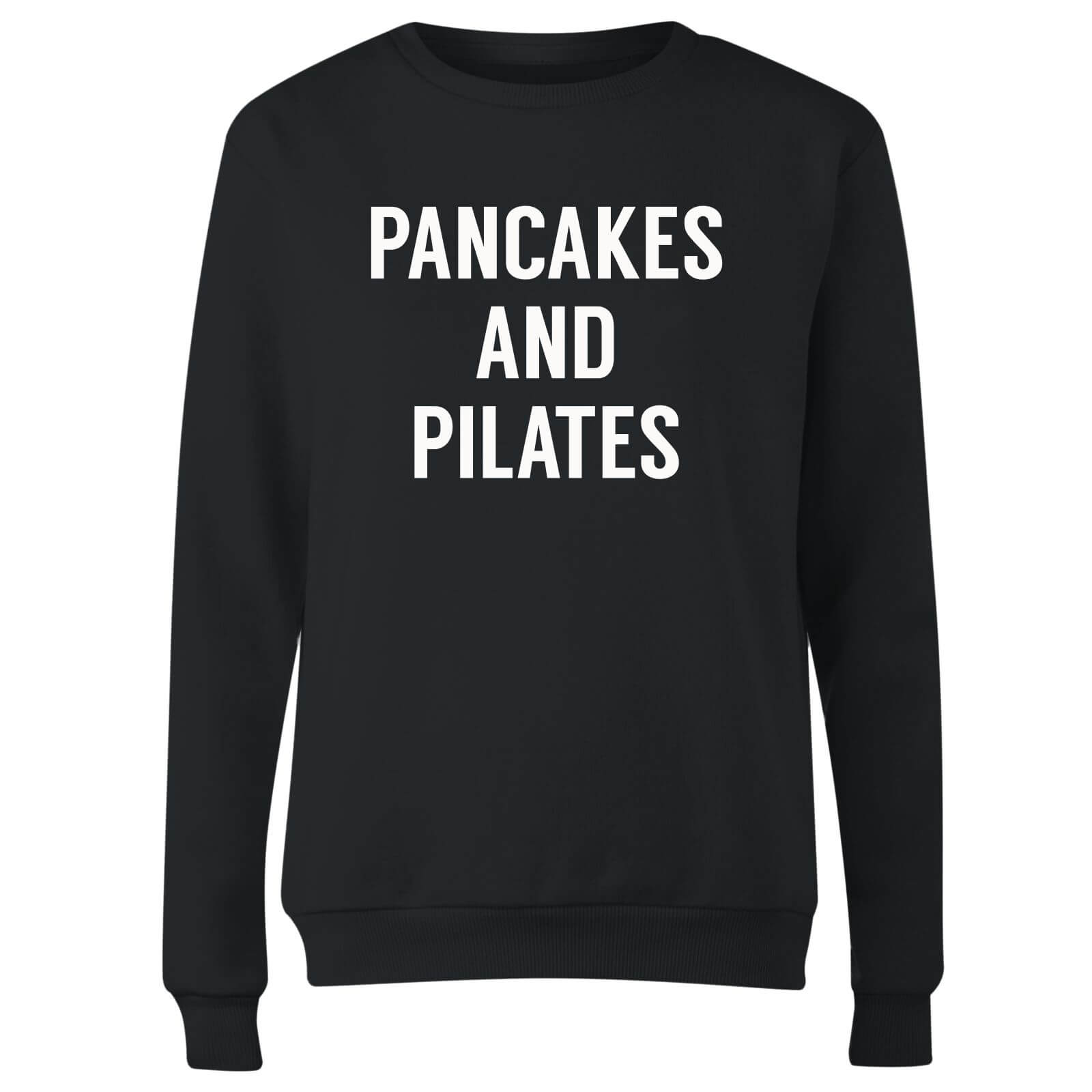 Pancakes and Pilates Women's Sweatshirt - Black - 5XL - Noir