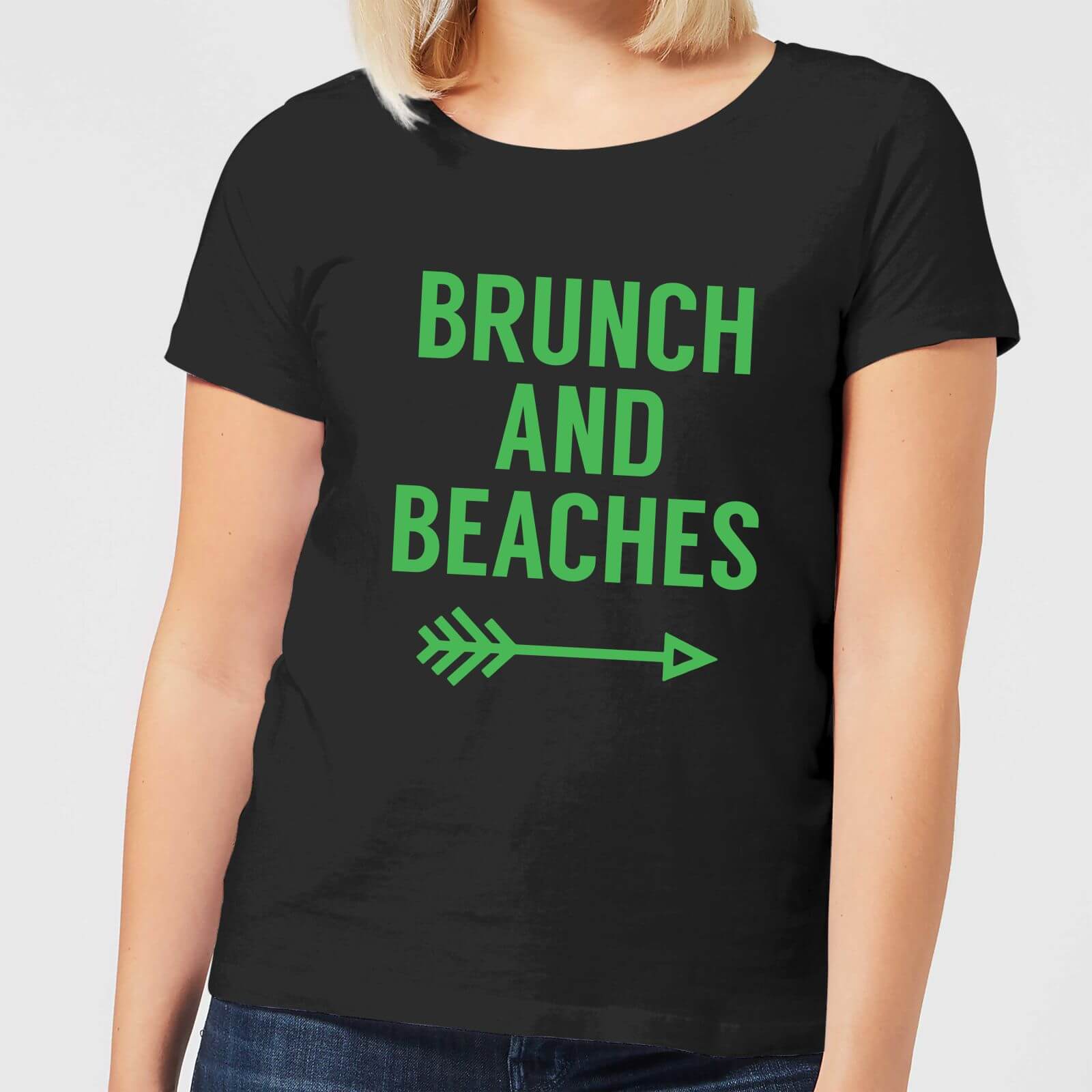 Brunch and Beaches Women's T-Shirt - Black - 3XL - Black