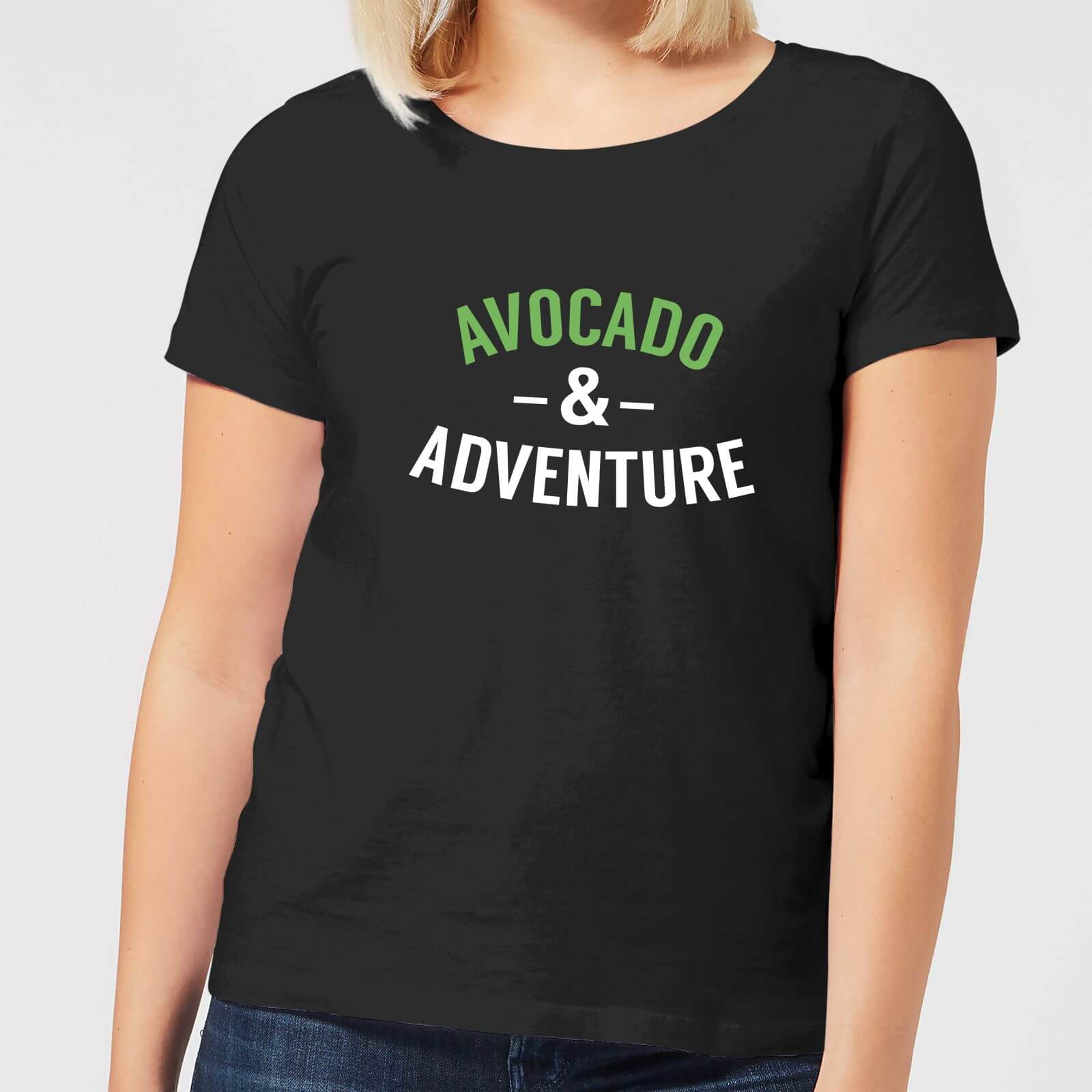 Avocado and Adventure Women's T-Shirt - Black - 4XL - Black