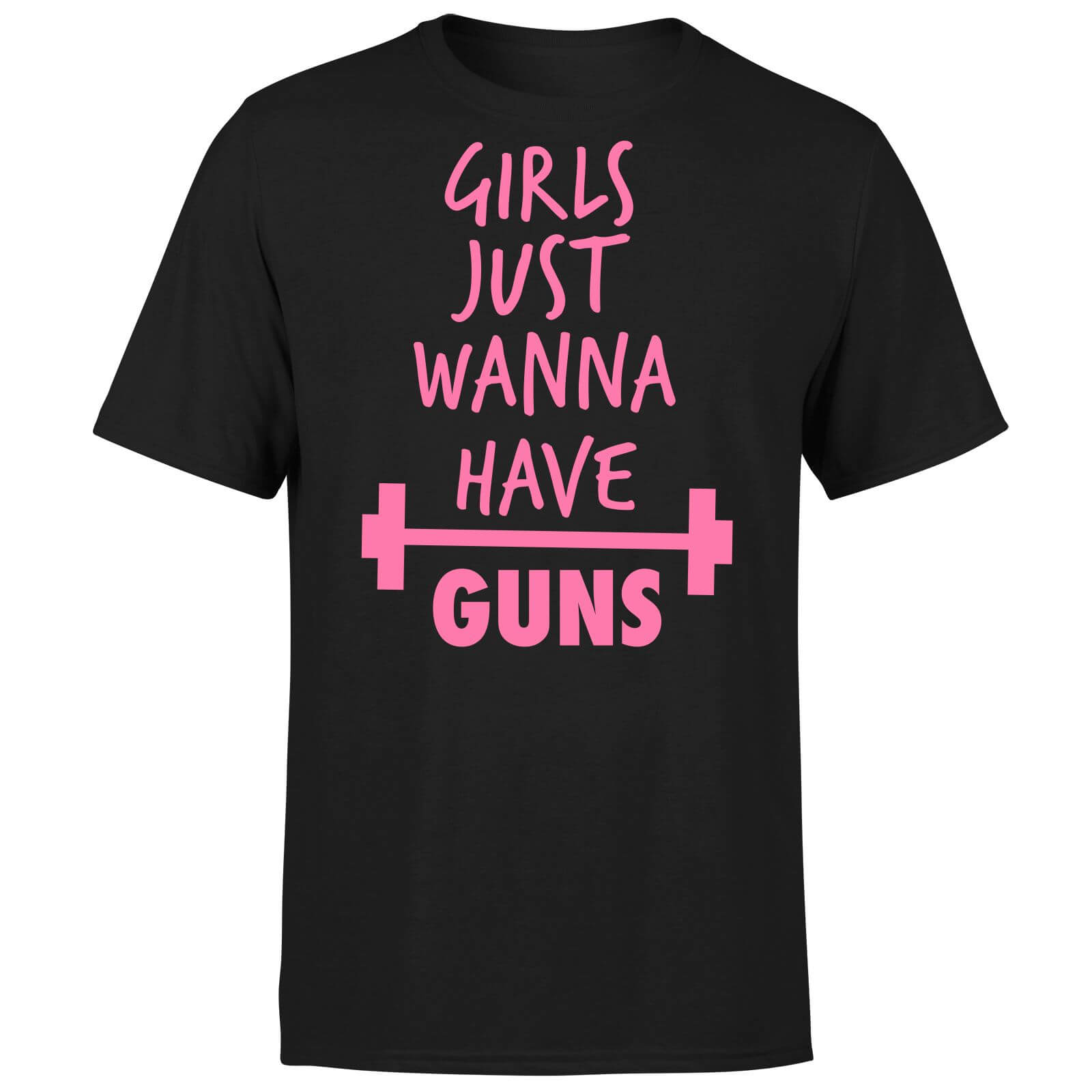 Girls Just Wanna have Guns T-Shirt - Black - S - Black